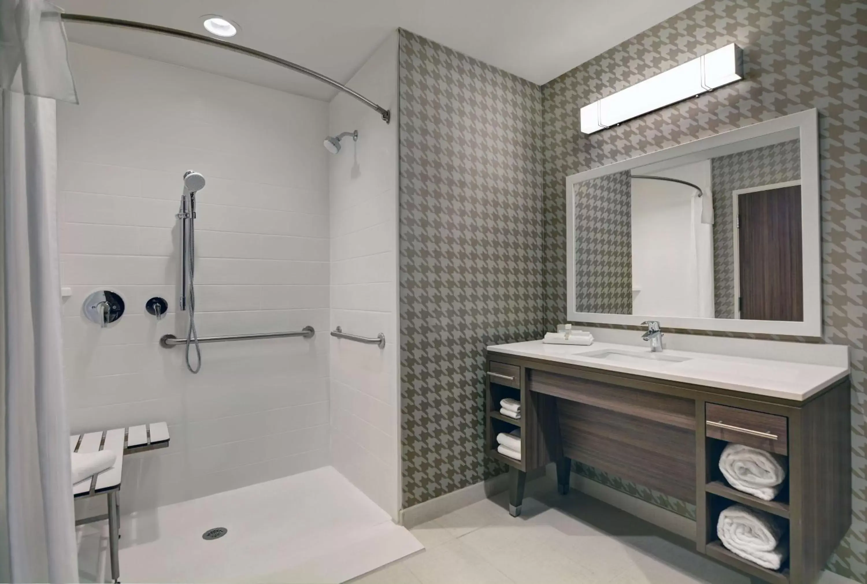Bathroom in Home2 Suites By Hilton Panama City Beach, Fl
