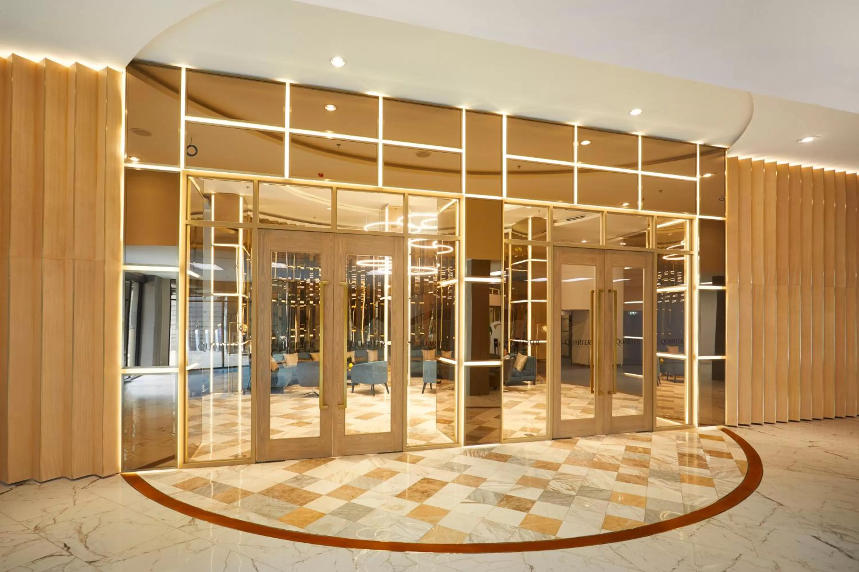 Lobby or reception in The Quarter Ladprao by UHG