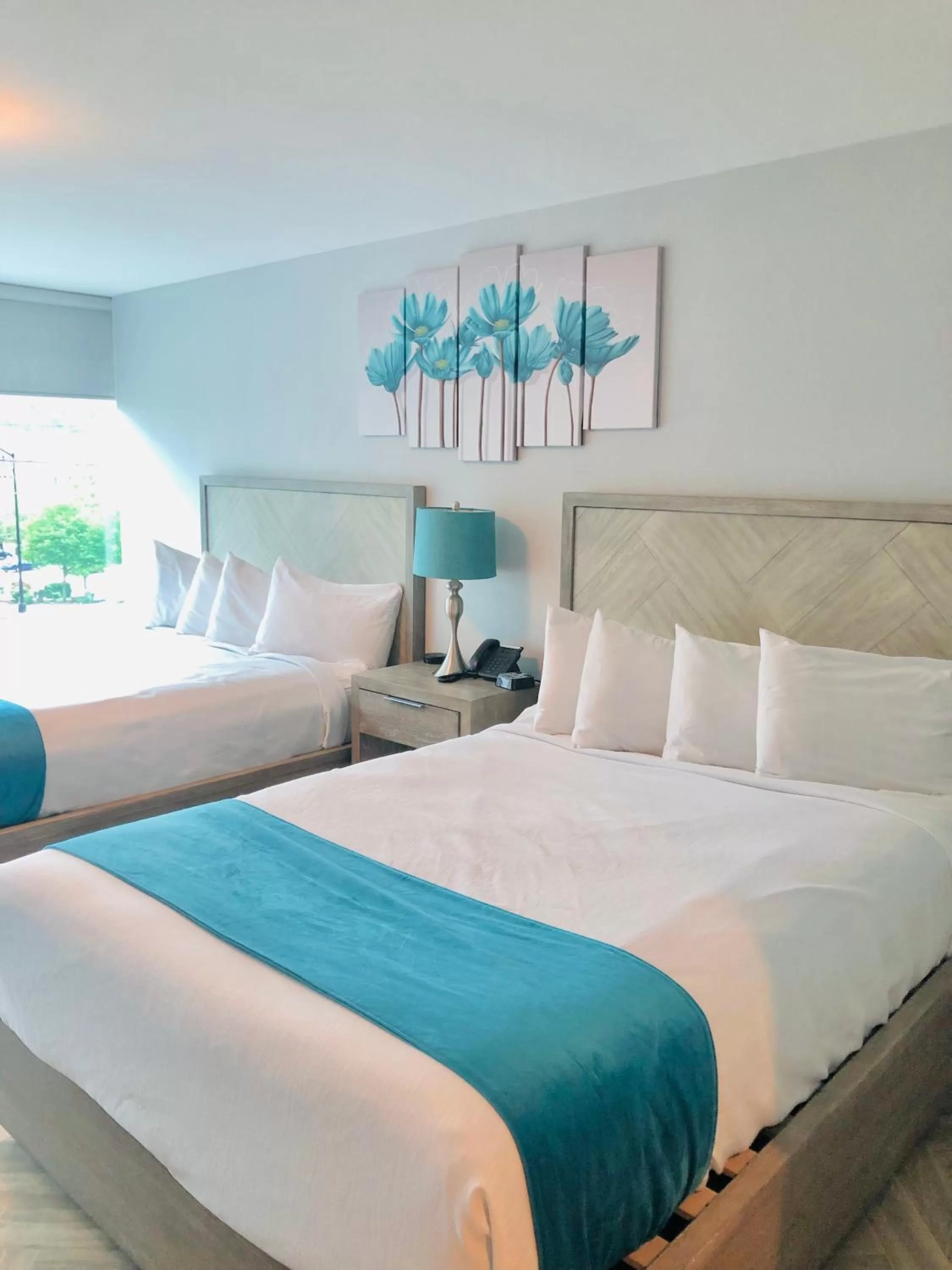 Bed in Athens Central Hotel