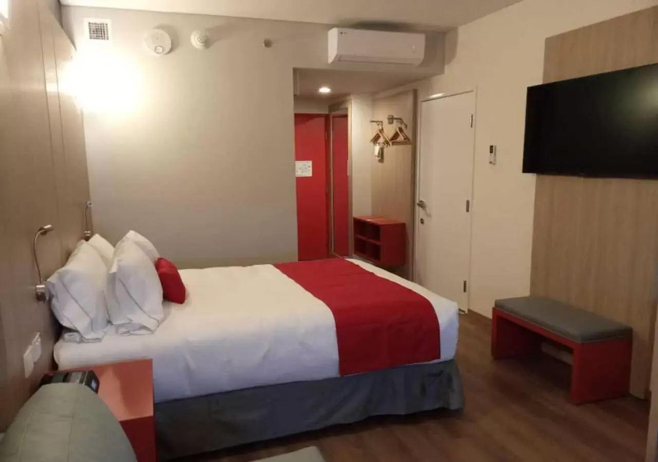 Bed in Ramada Encore by Wyndham Monterrey Apodaca Zona Aeropuerto Bed in Ramada Encore by Wyndham Monterrey Apodaca Zona Aeropuerto