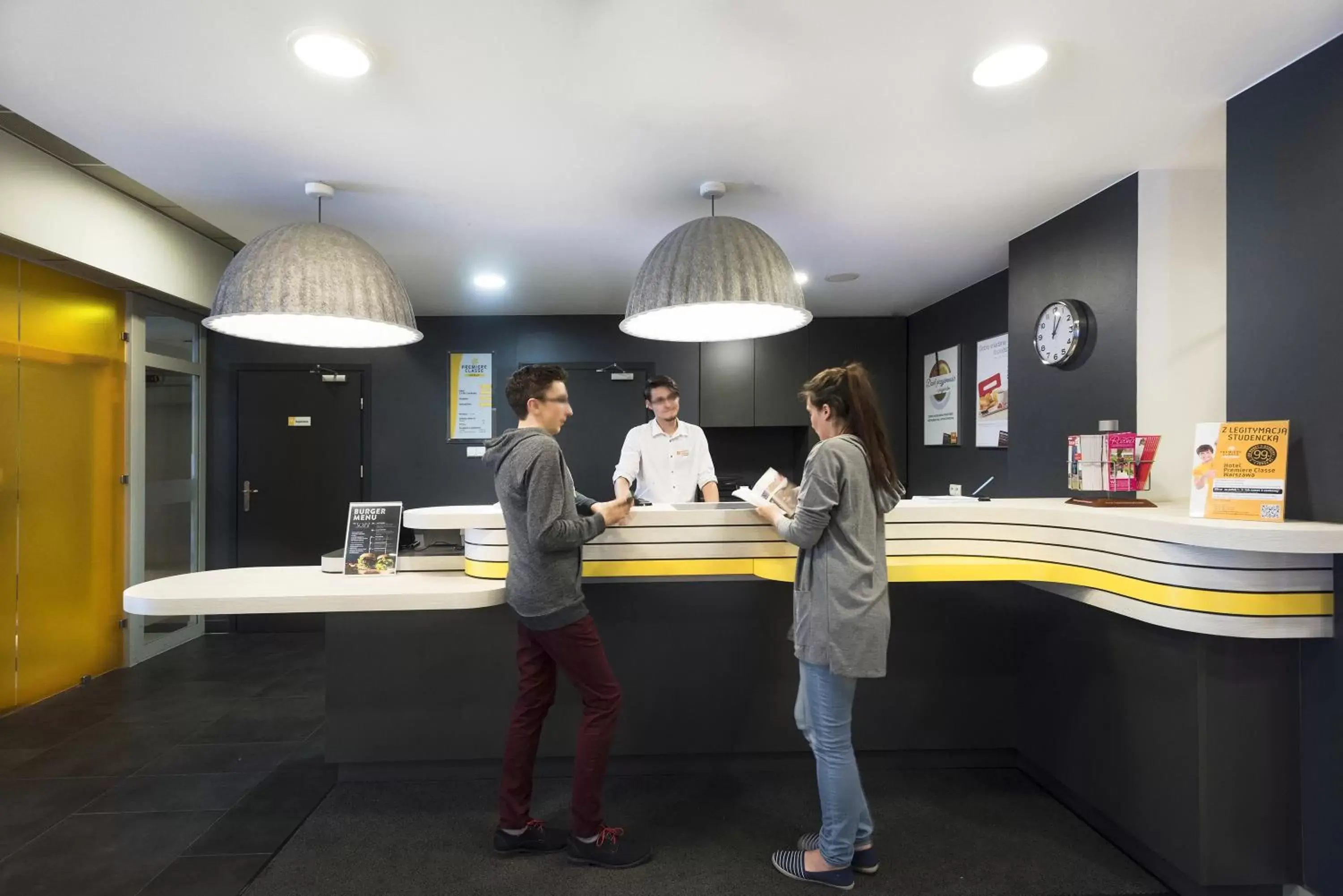 Lobby or reception in Premiere Classe Warszawa Centrum Lobby or reception in Premiere Classe Warszawa Centrum