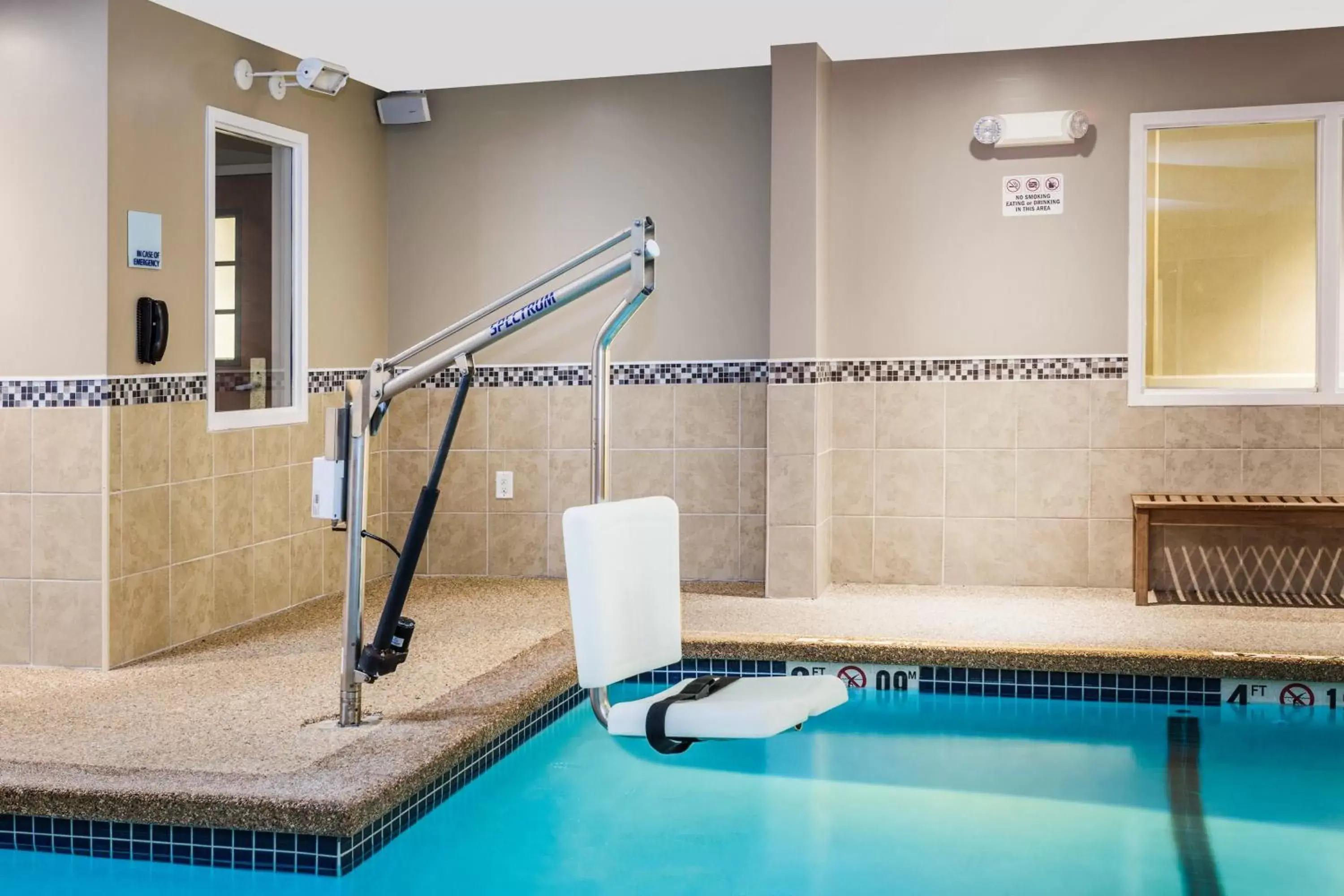 Swimming Pool in Holiday Inn Express Hotel & Suites Hampton South-Seabrook, an IHG Hotel