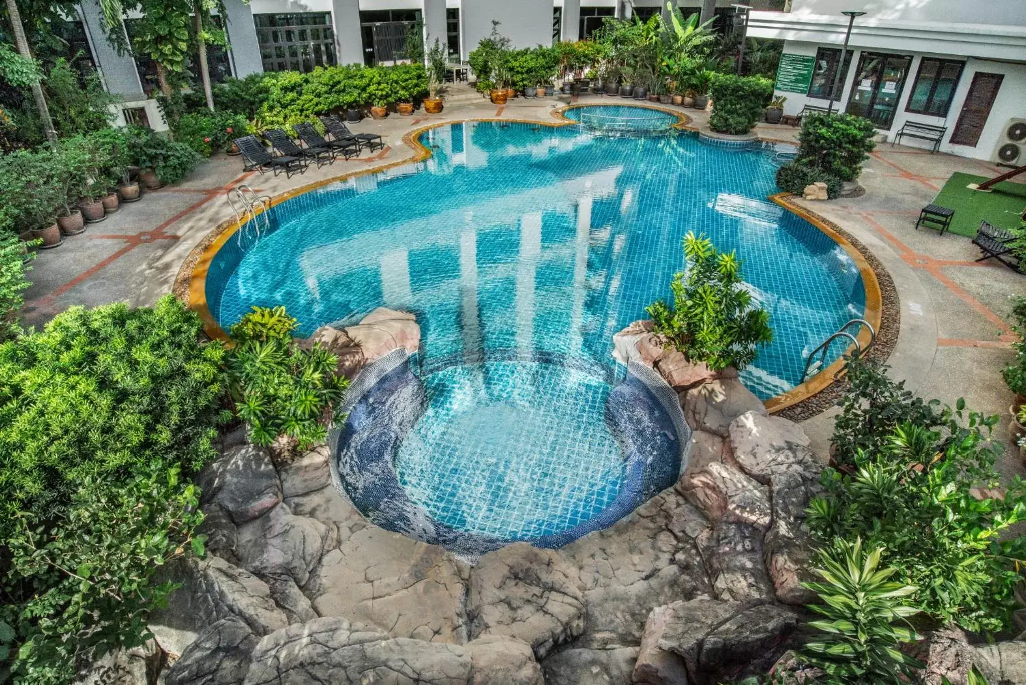 Swimming pool, Pool View in Mike Garden Resort - SHA EXTAR PLUS