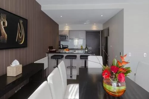 Kitchen or kitchenette in Queenstown Village Apartments