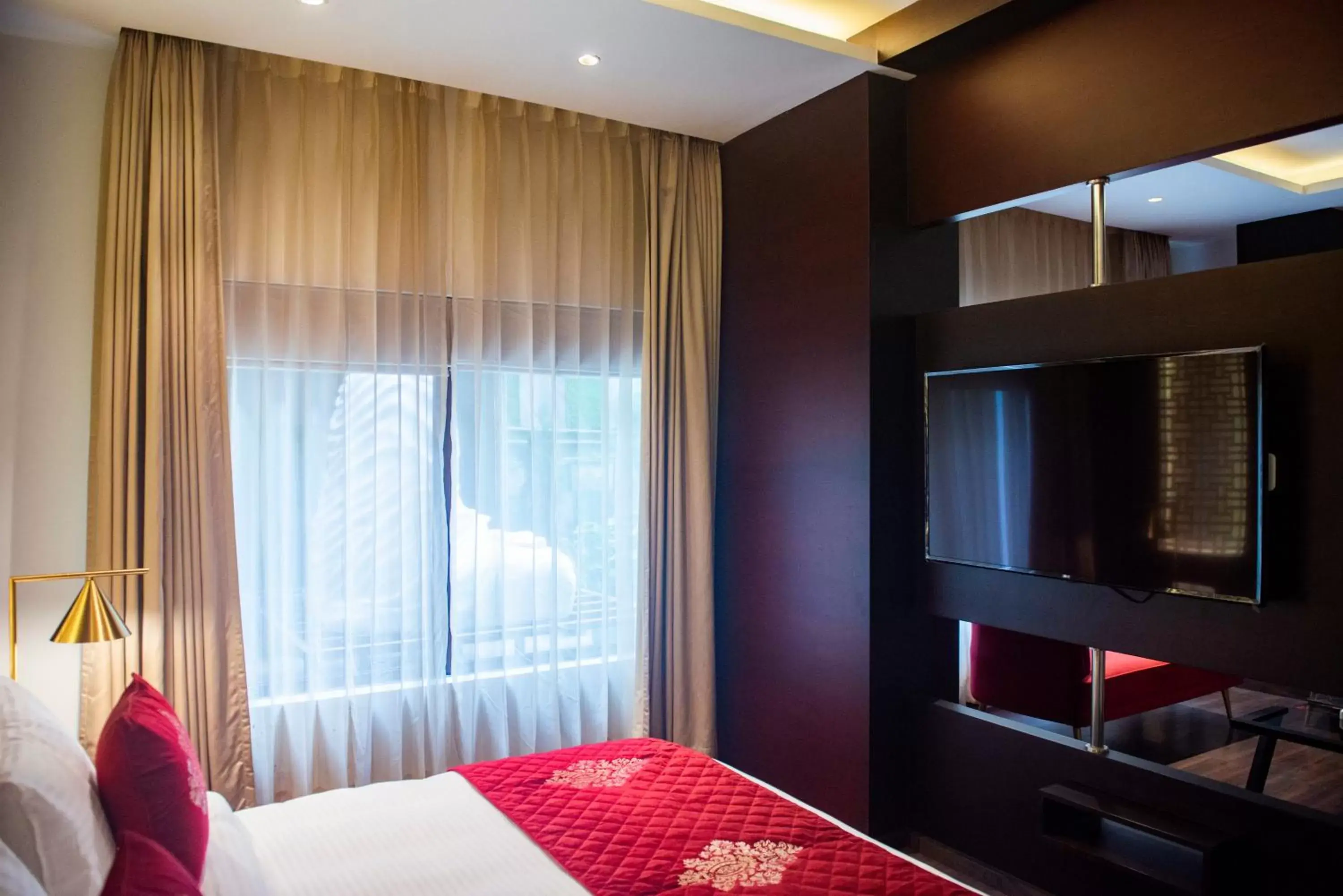 TV/Entertainment Center in Ramada by Wyndham Gangtok Hotel & Casino Golden