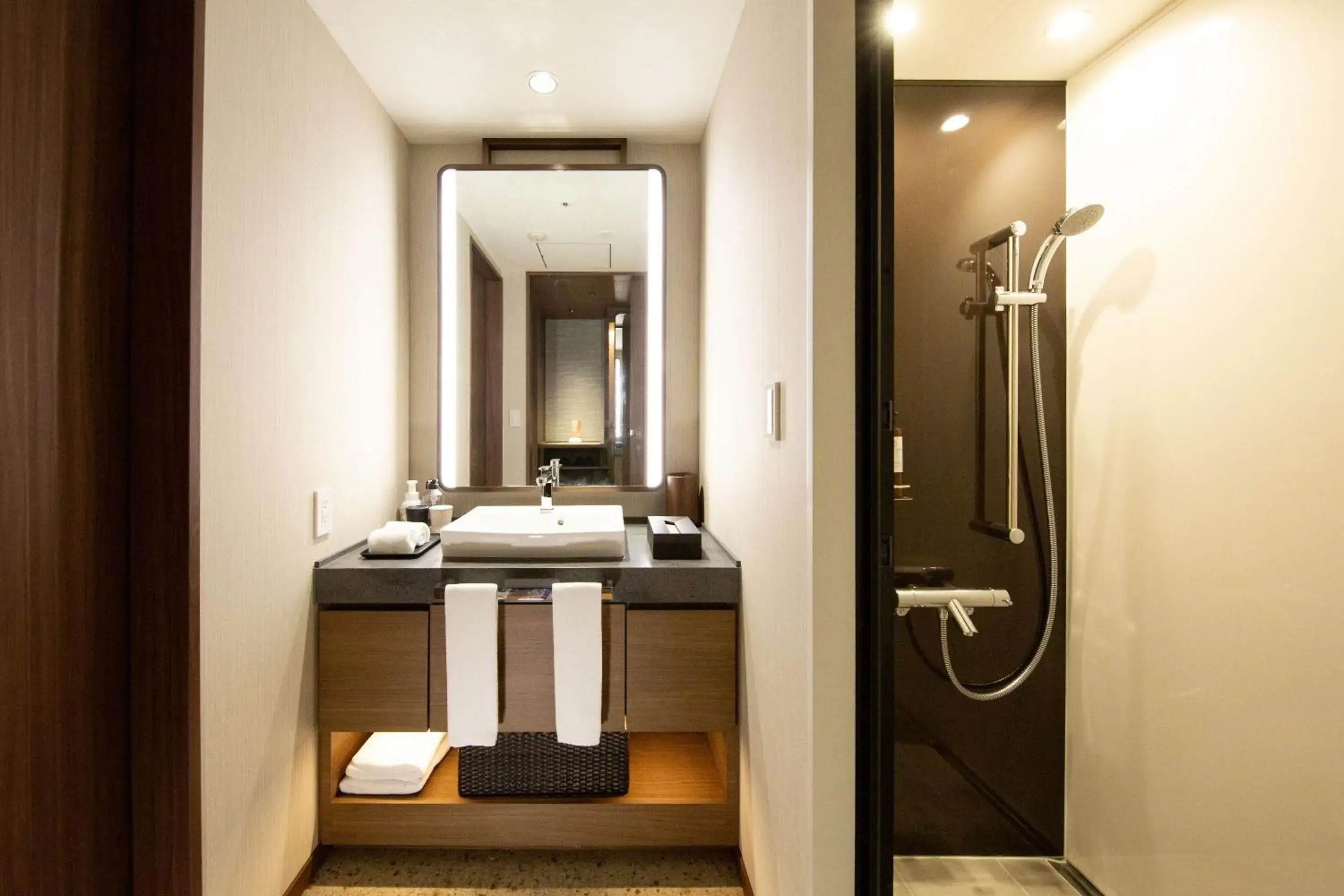 Shower, Bathroom in Suginoi Hotel