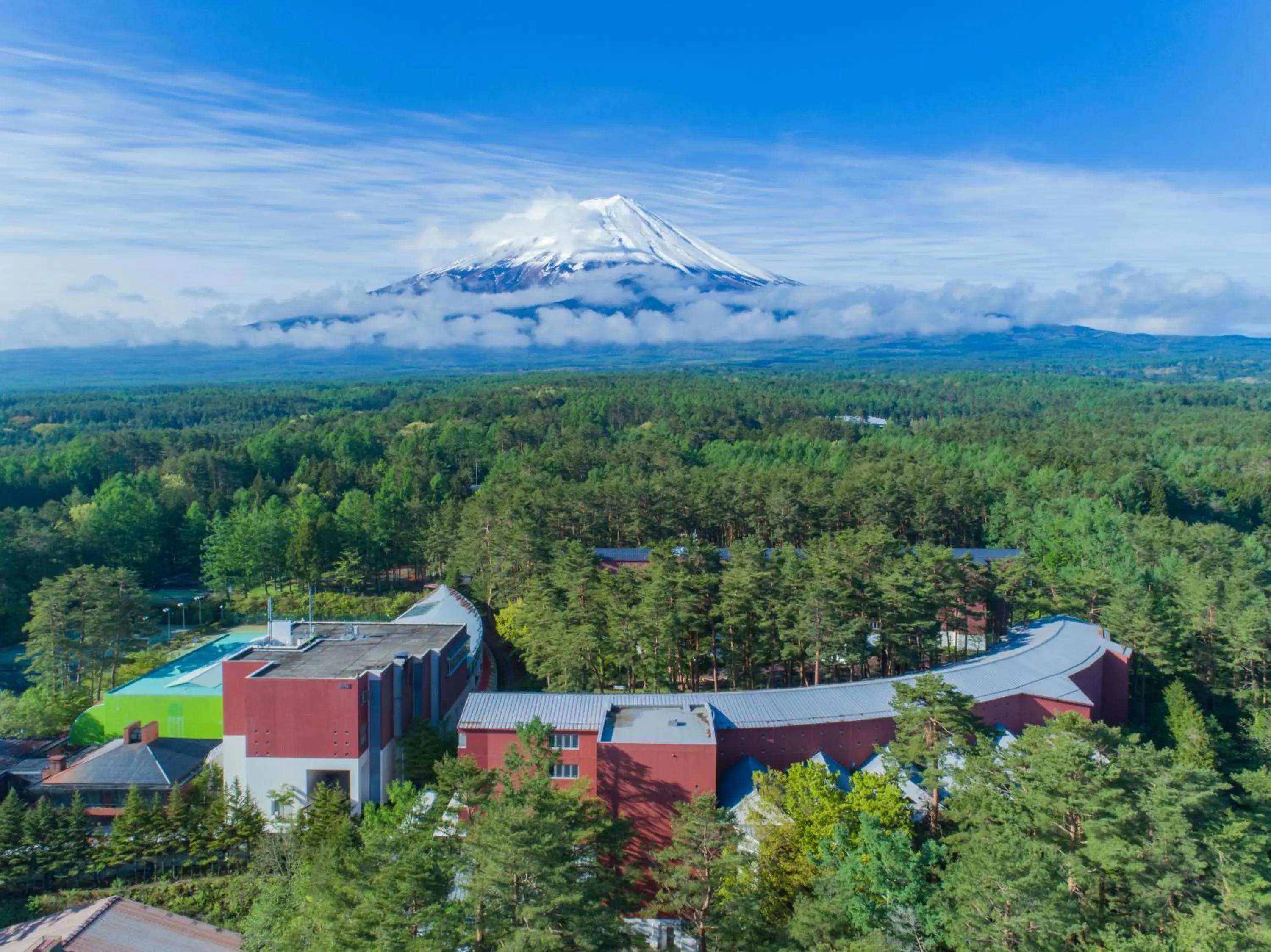 Property building, Bird's-eye View in Fuji Premium Resort