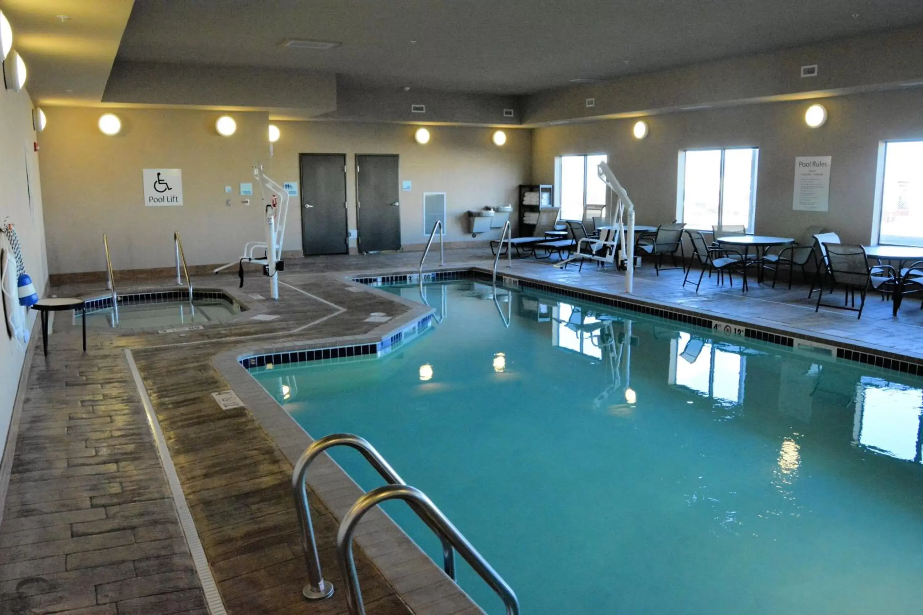 Swimming Pool in Holiday Inn Express Hotel & Suites Glendive, an IHG Hotel