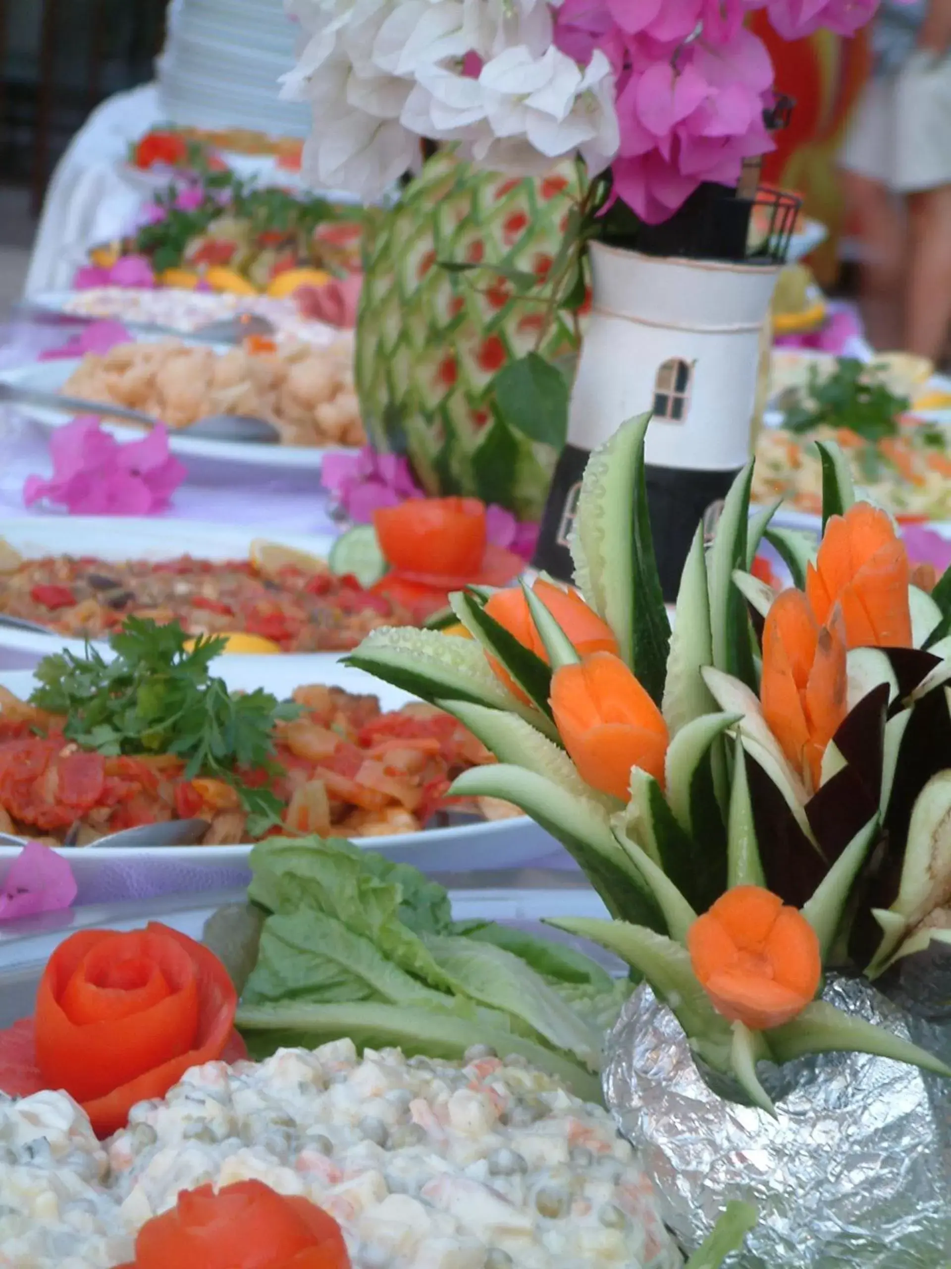 Food close-up in Villa Sonata Food close-up in Villa Sonata