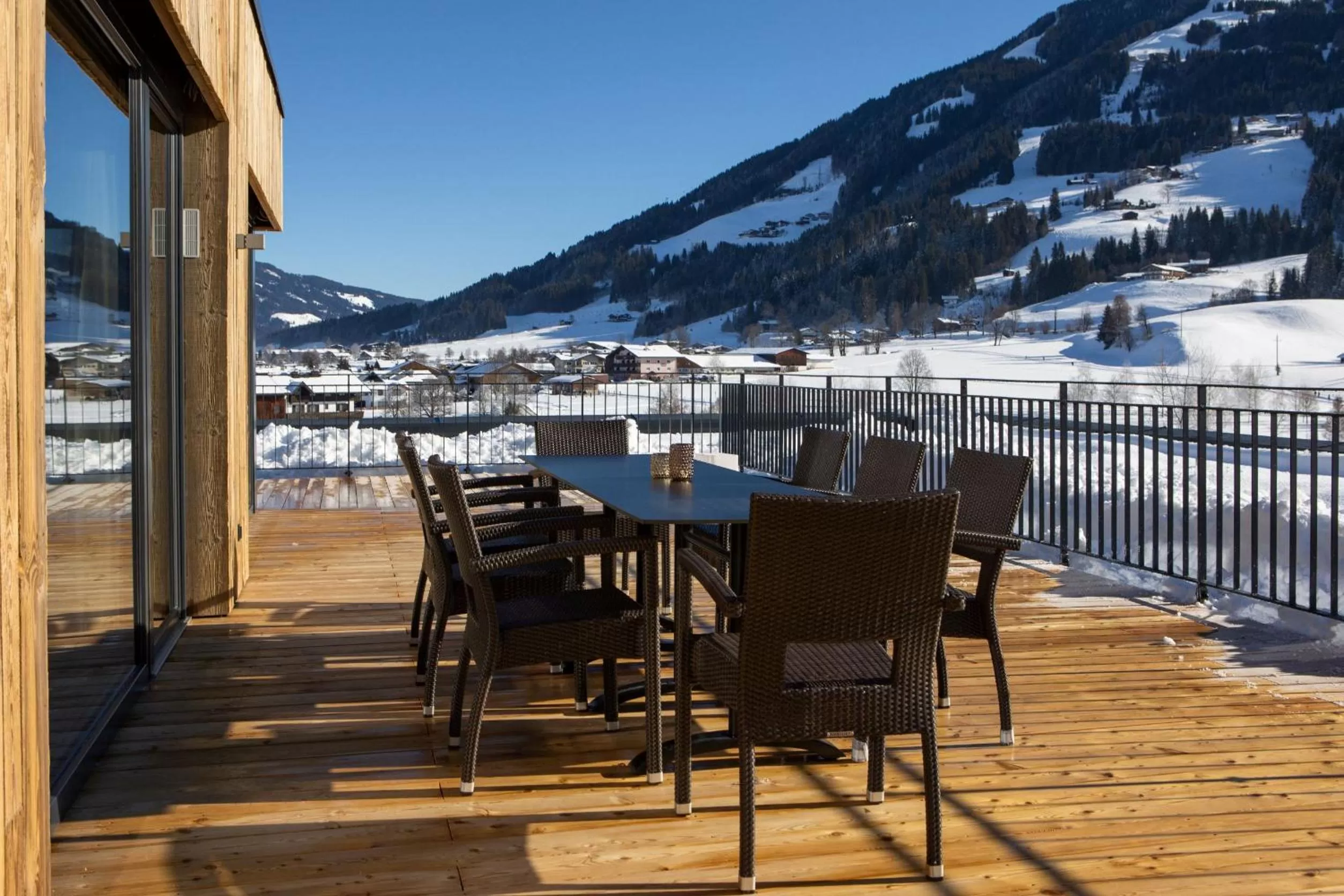 Balcony/Terrace in APART Resort Westendorf