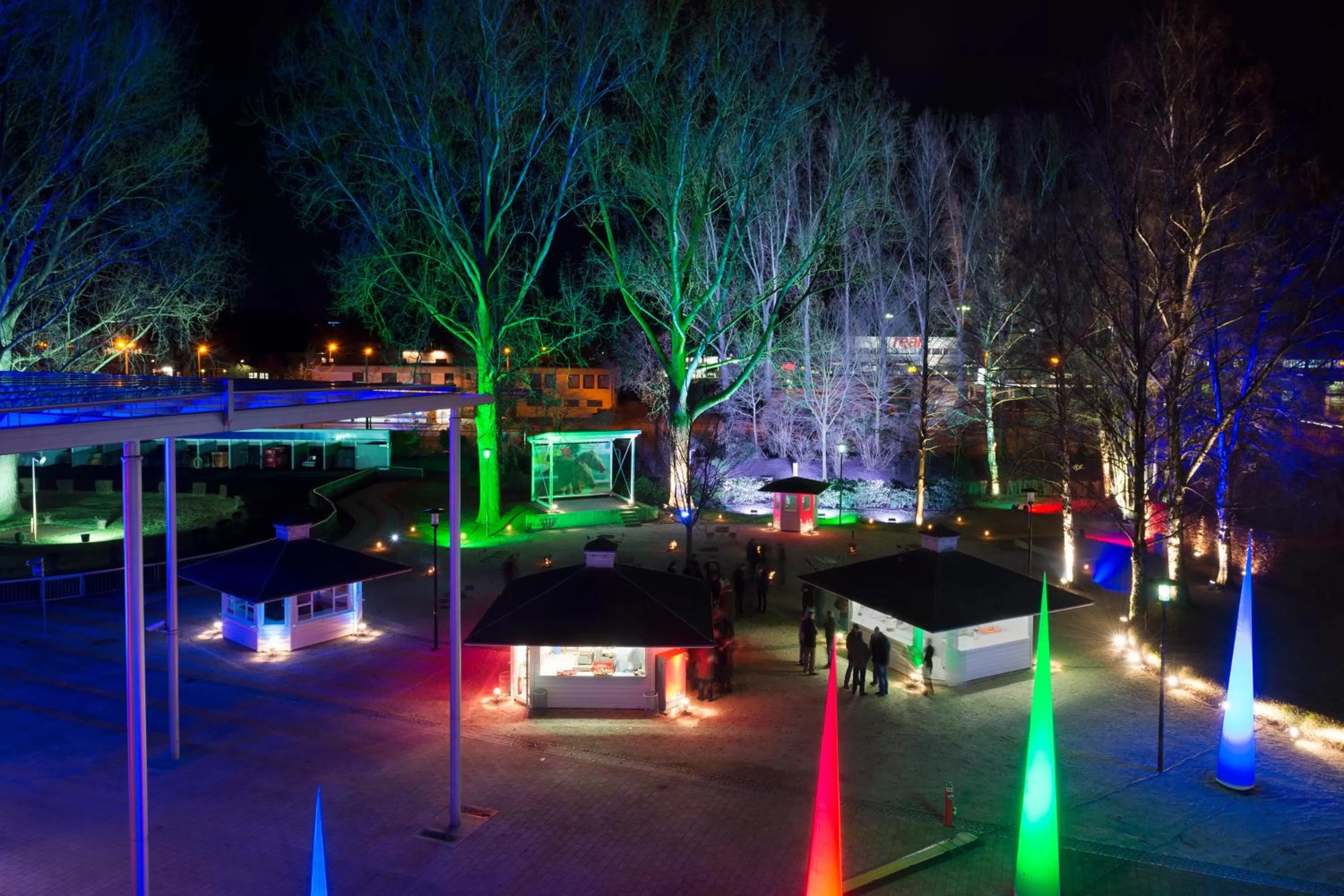 Night in ATLANTIC Hotel Galopprennbahn