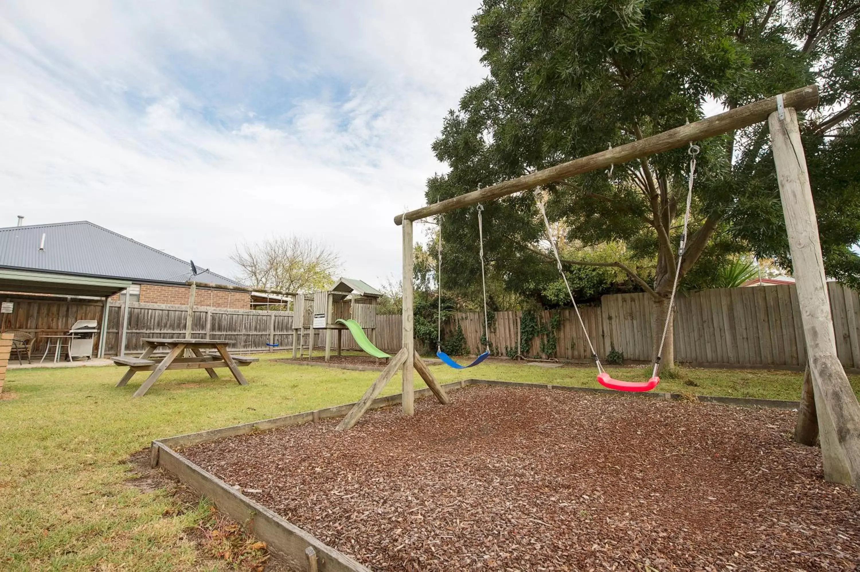 Children play ground, Children's Play Area in Rose Garden Motel