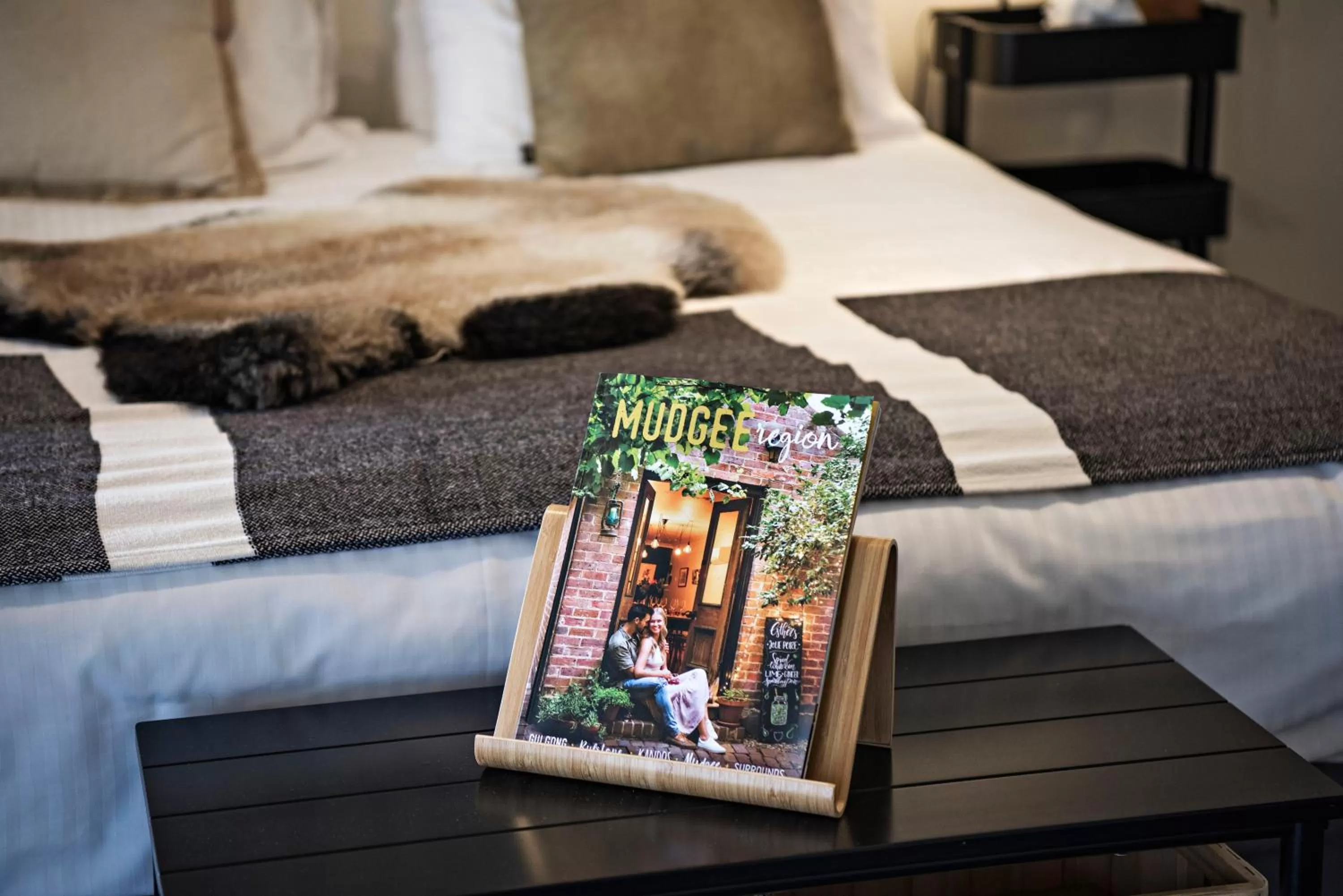 Bed in The Woolpack Hotel