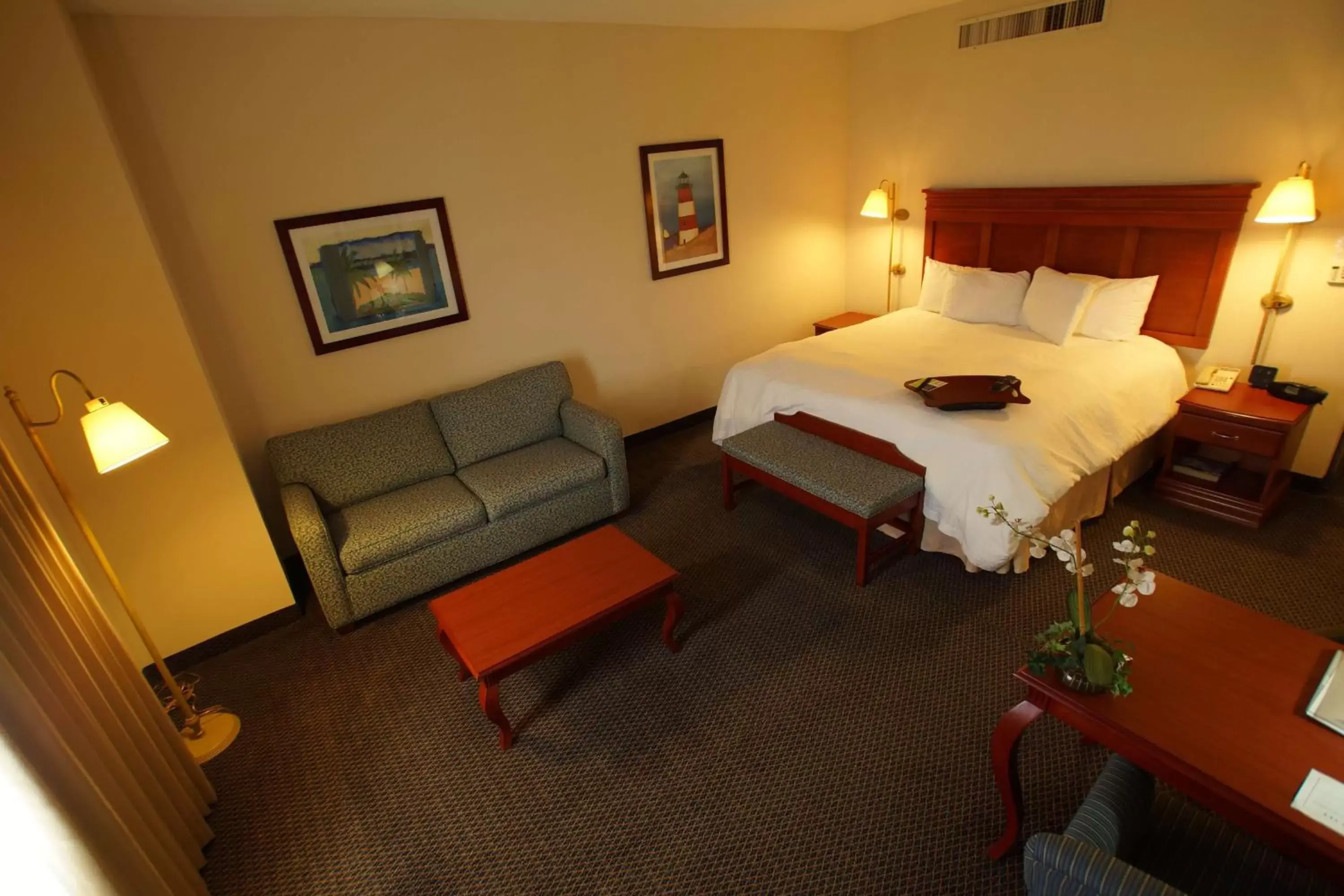 Bed in Hampton Inn Tampico Airport