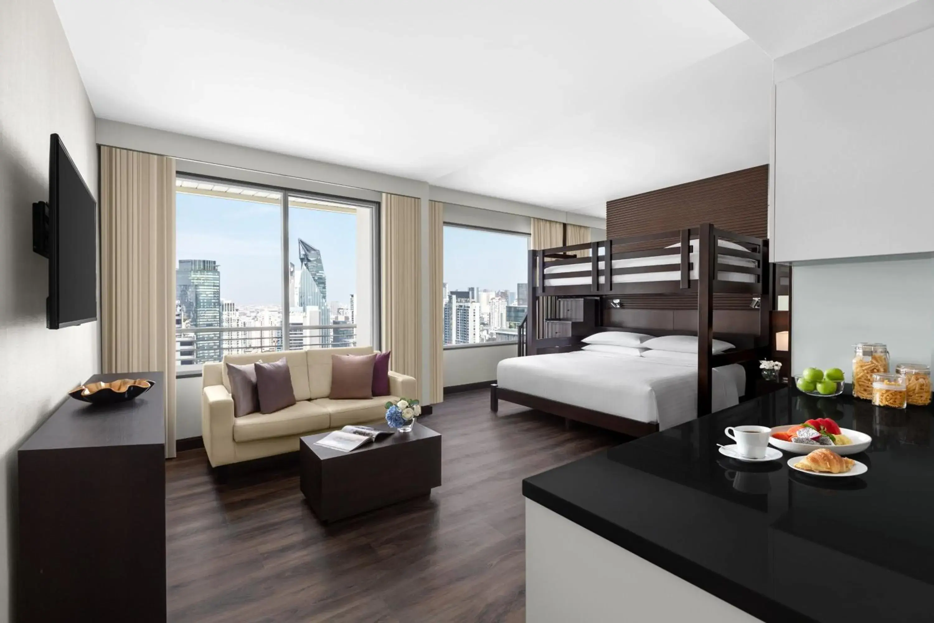 Bedroom in Marriott Executive Apartments Sukhumvit Park