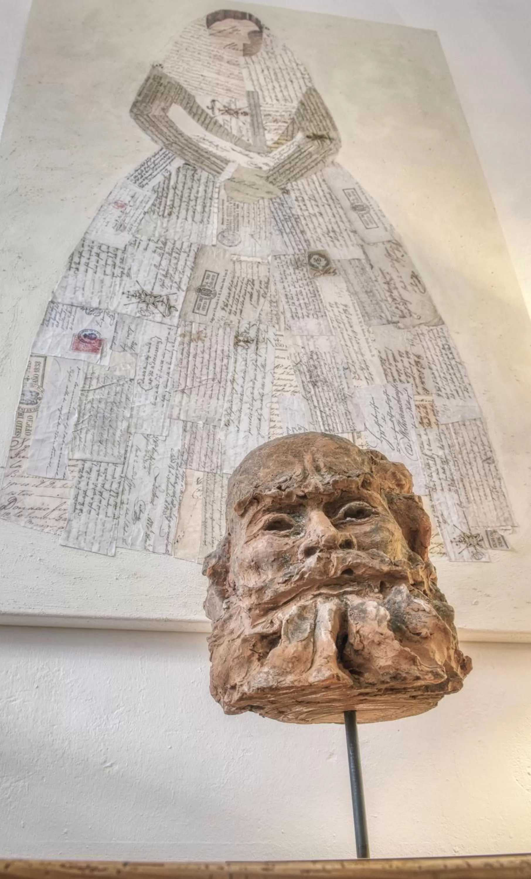 Decorative detail in Can Alberti 1740 Boutique Hotel