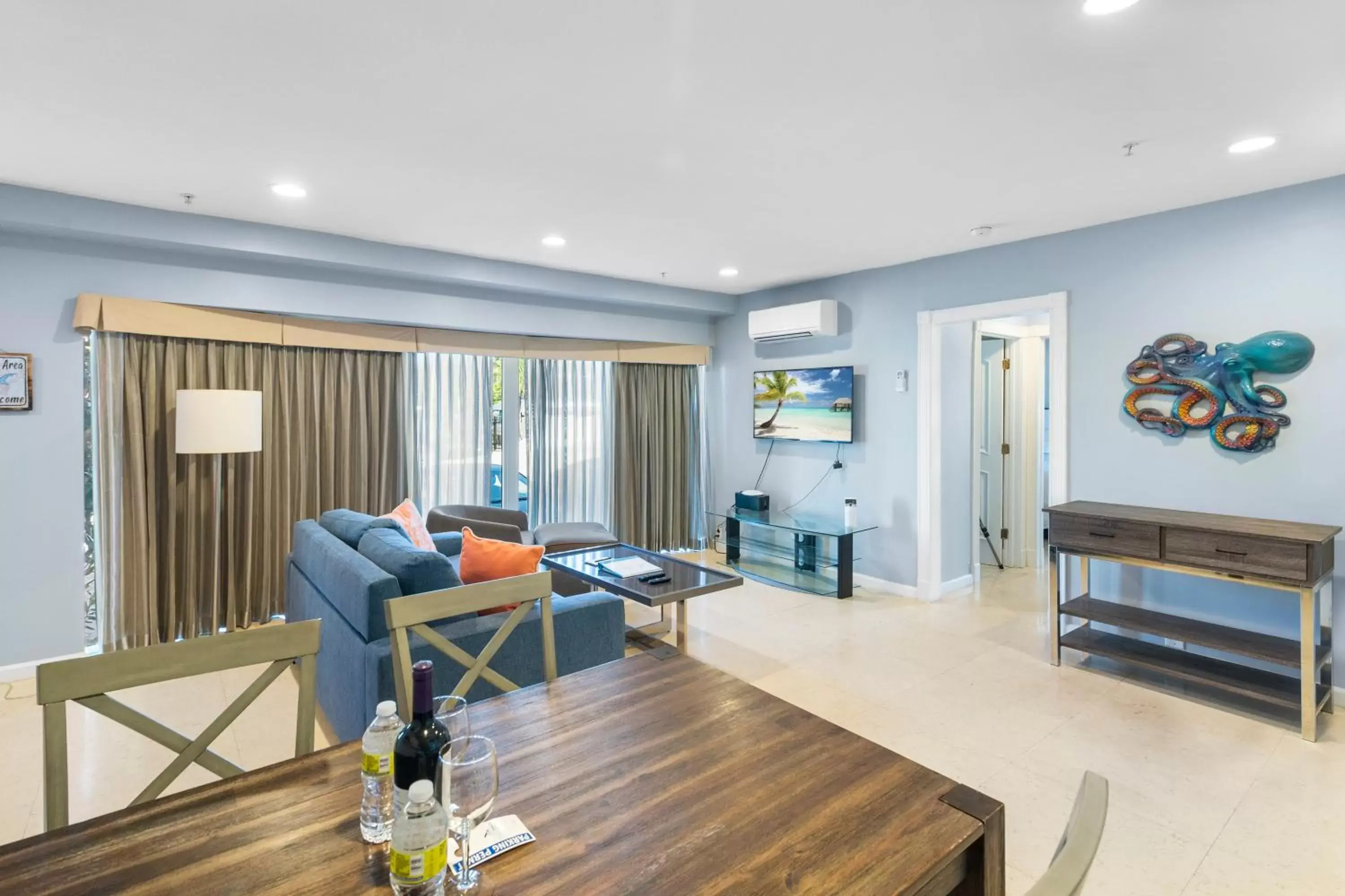 Living room in Isle of Venice Residence and Marina