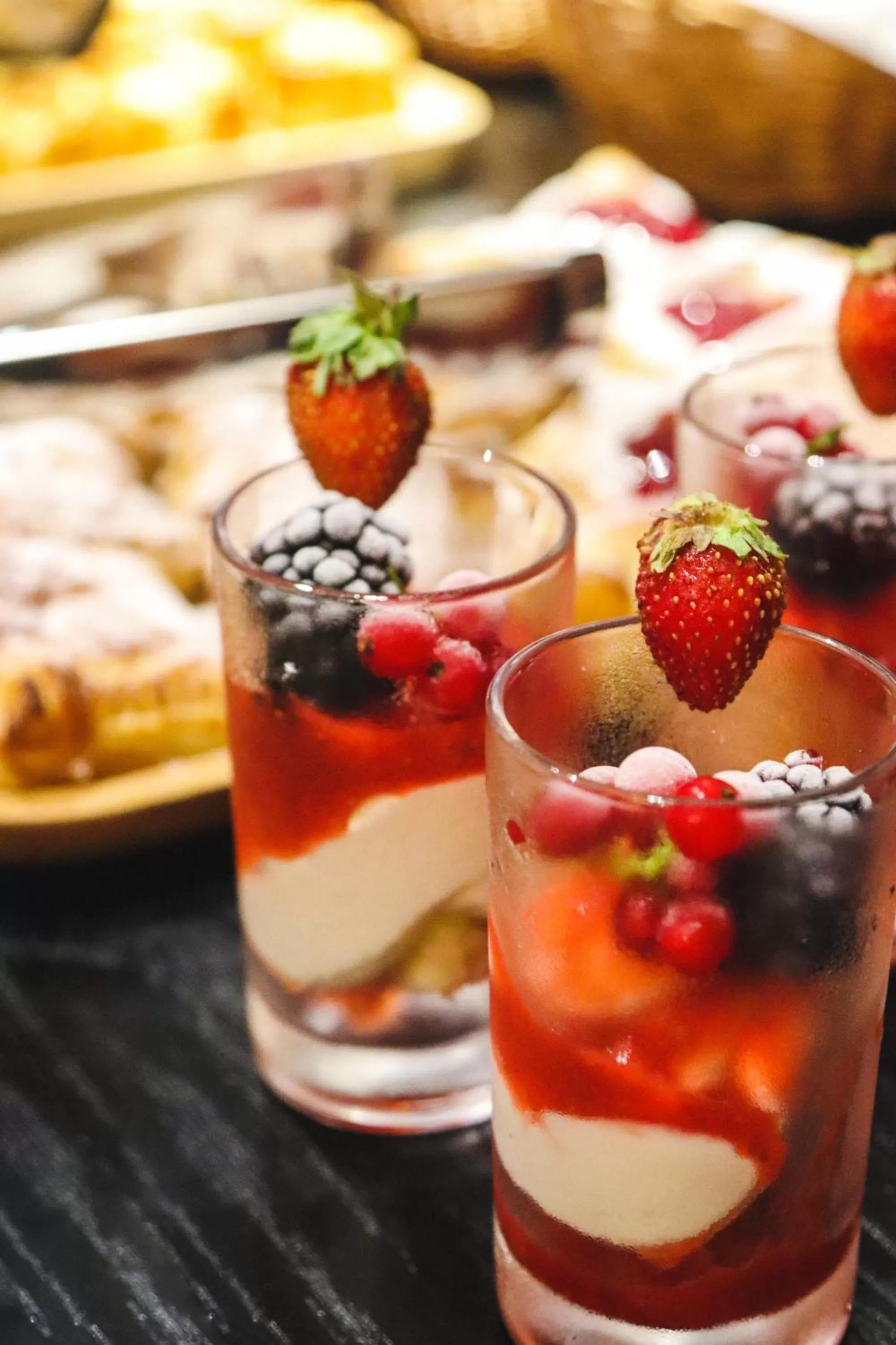 Buffet breakfast in Borjomi Bridge Hotel