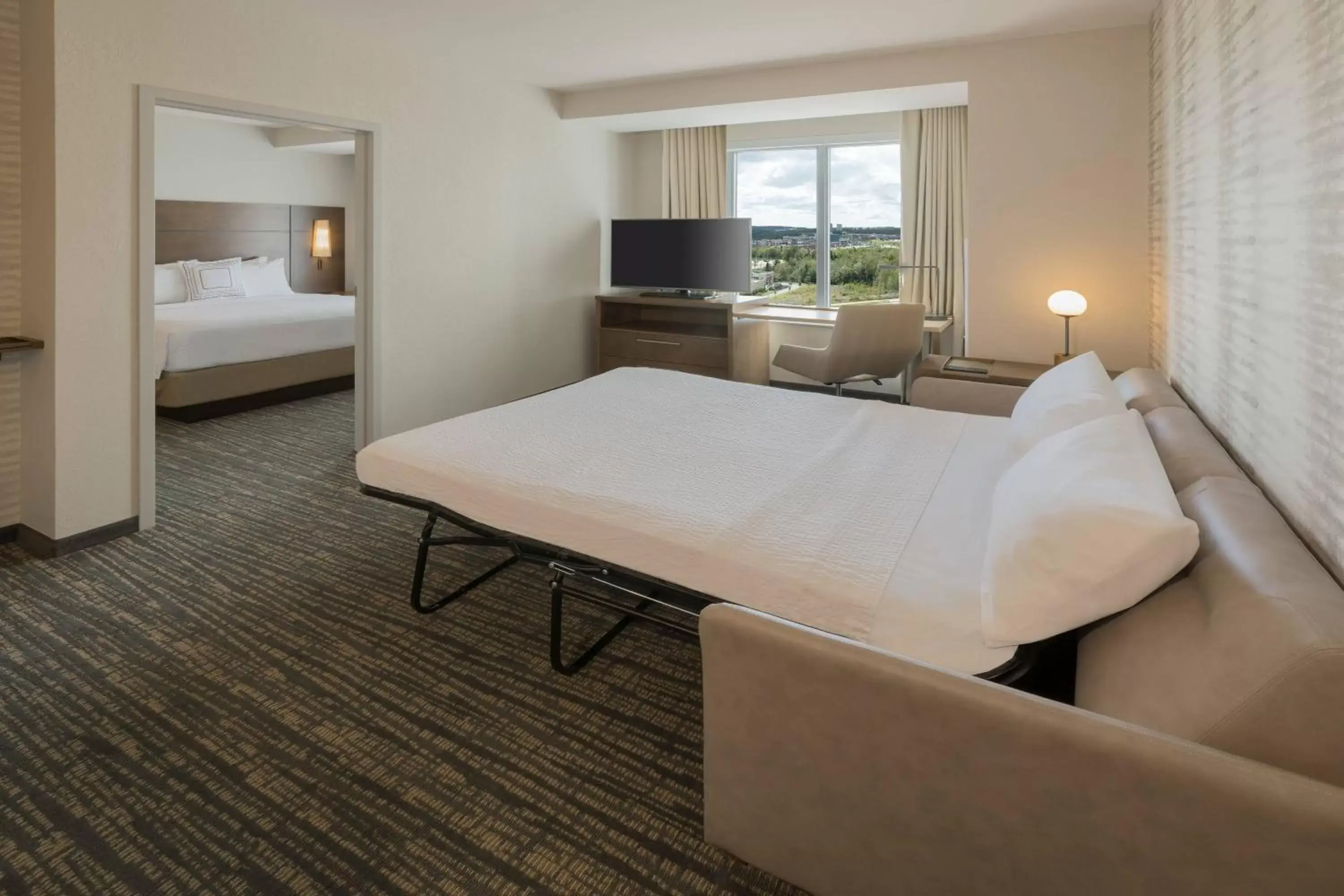 Bedroom, Bed in Residence Inn by Marriott Halifax Dartmouth