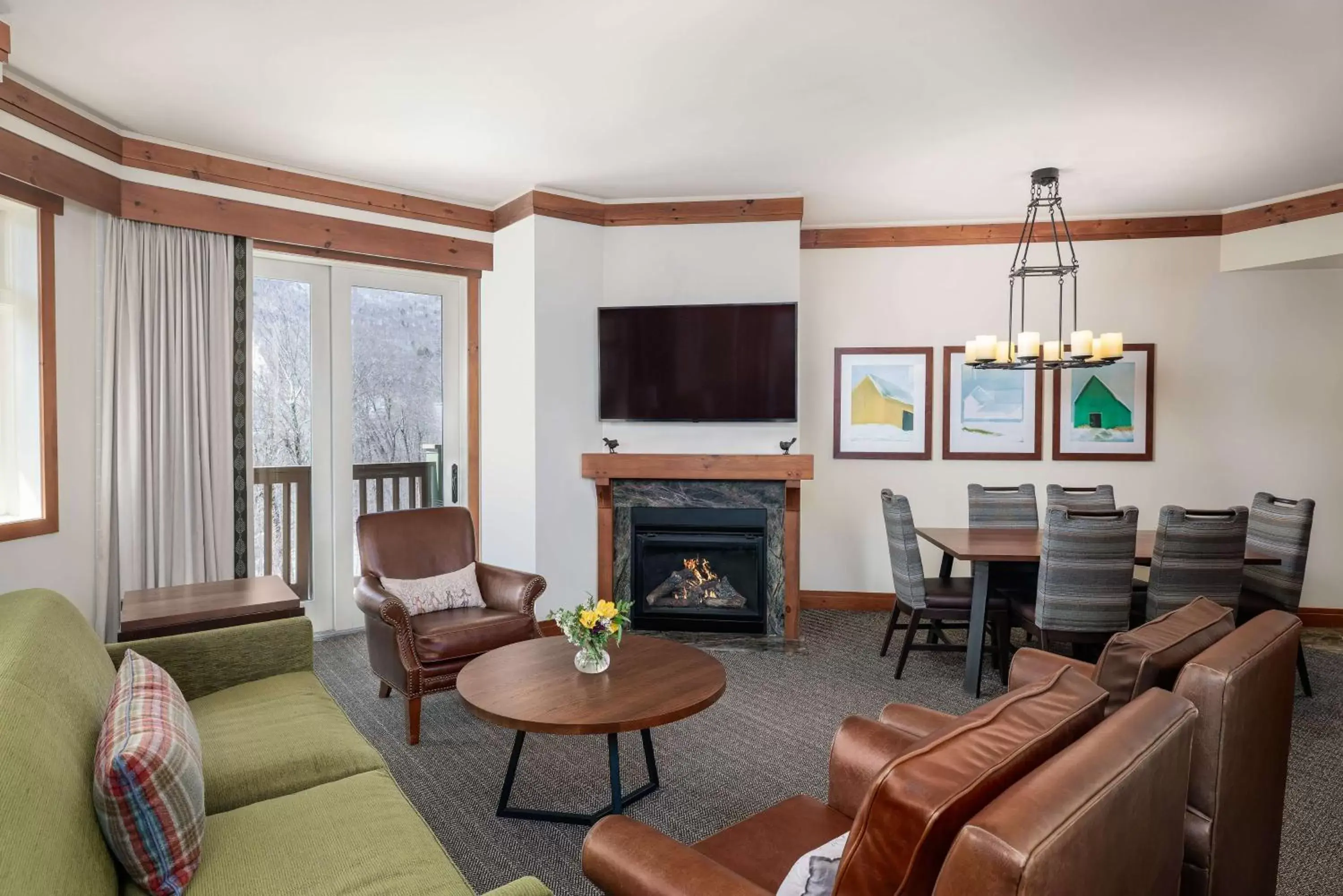 Photo of the whole room, Seating Area in The Lodge at Spruce Peak, a Destination by Hyatt Residence