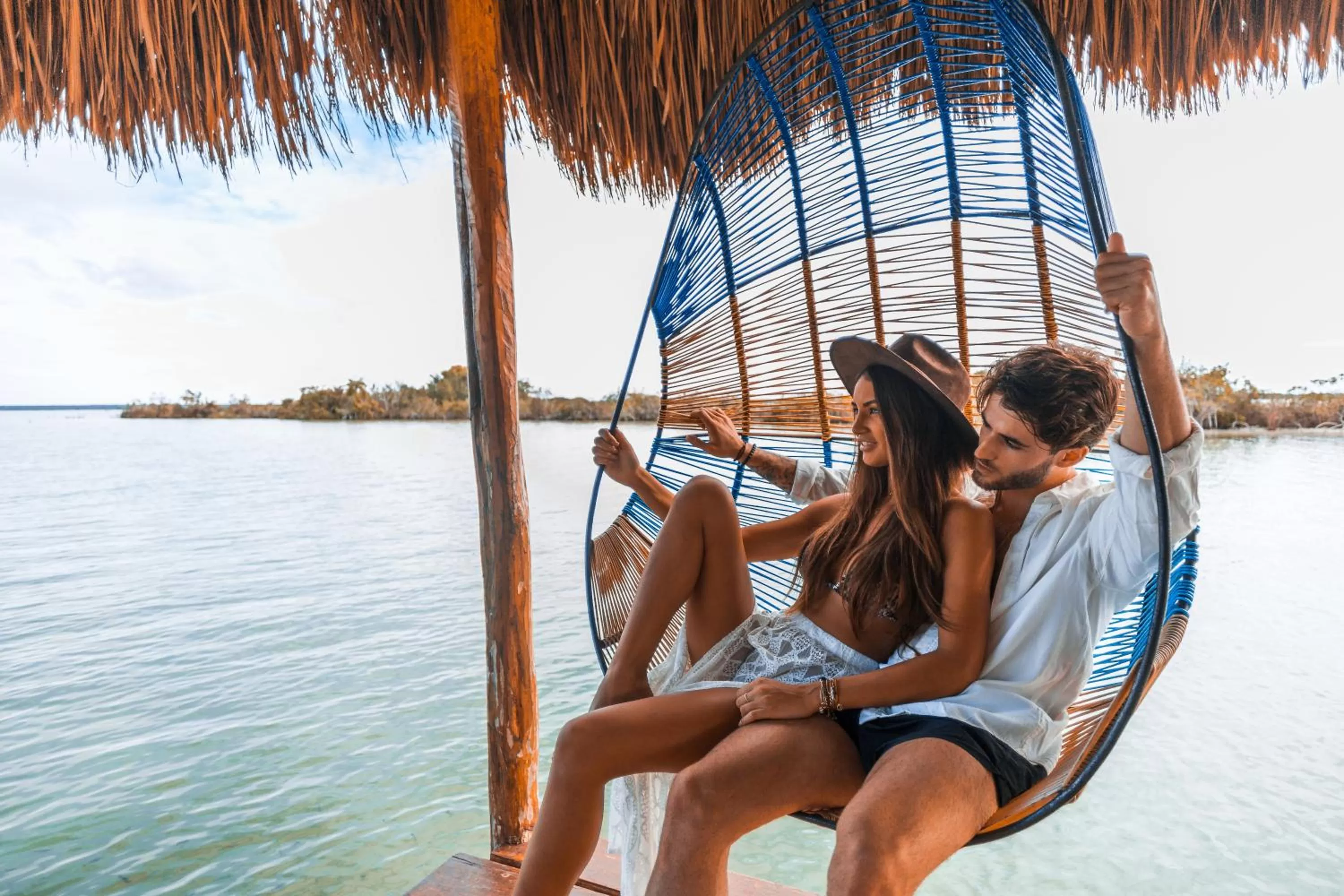 People in Casa Shiva Bacalar by MIJ