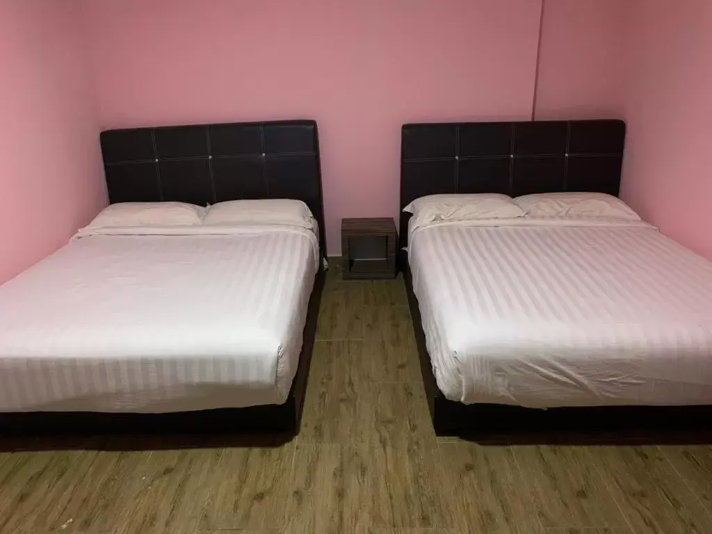Bed in Elmark Hotel Kuantan
