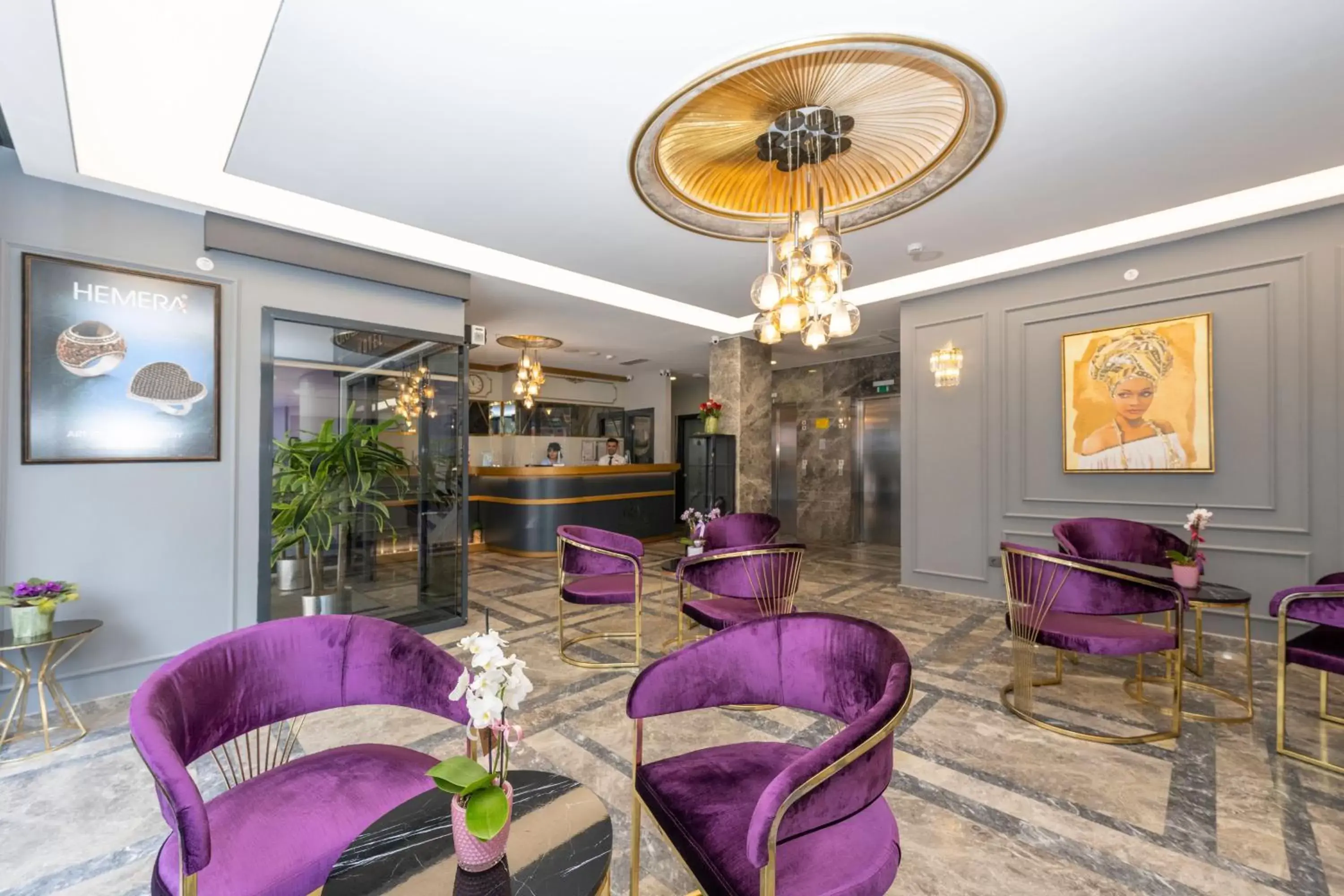 Lobby or reception, Lobby/Reception in Graziella Gold Hotel