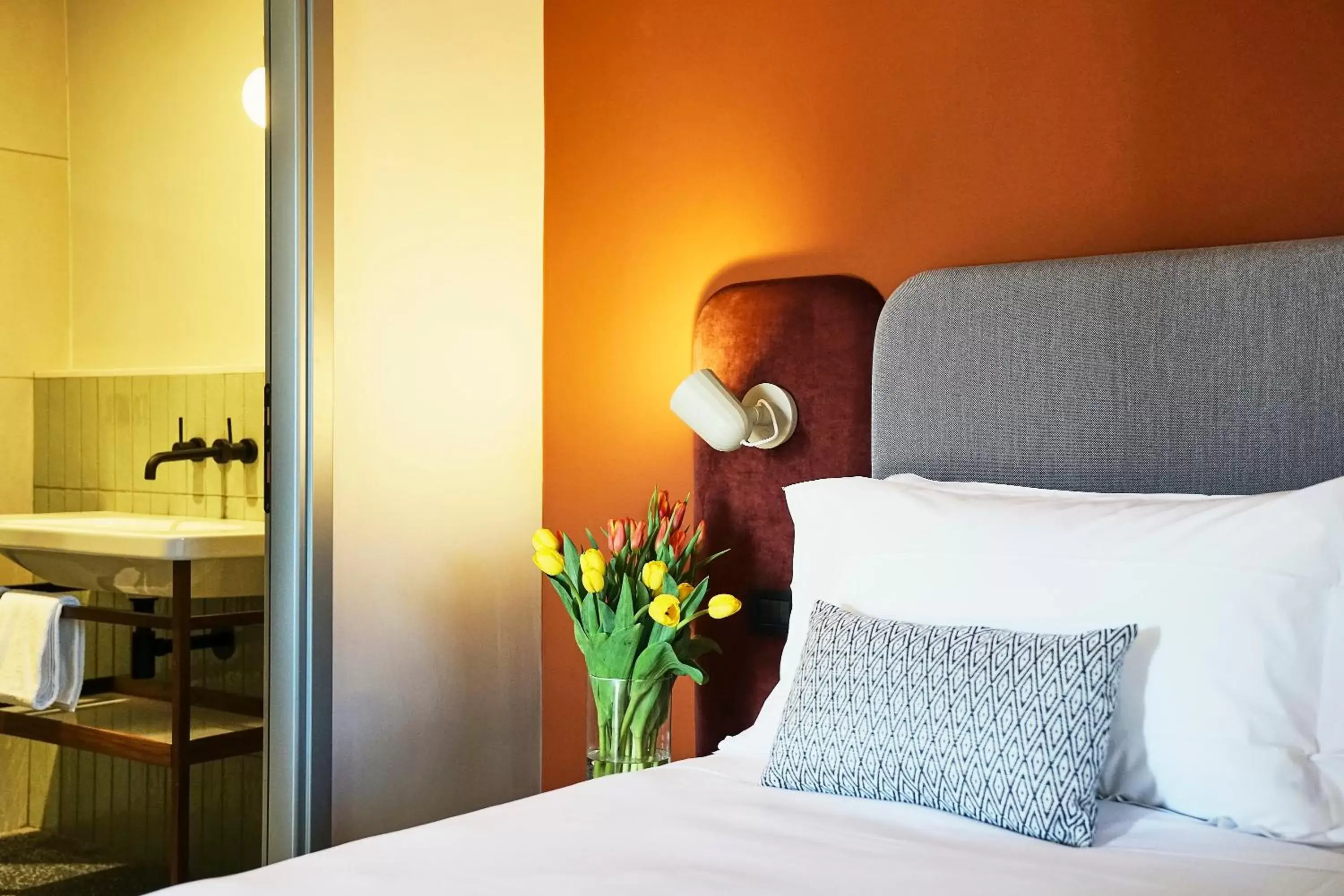 Bedroom, Bed in Hotel Villa Pamphili Roma