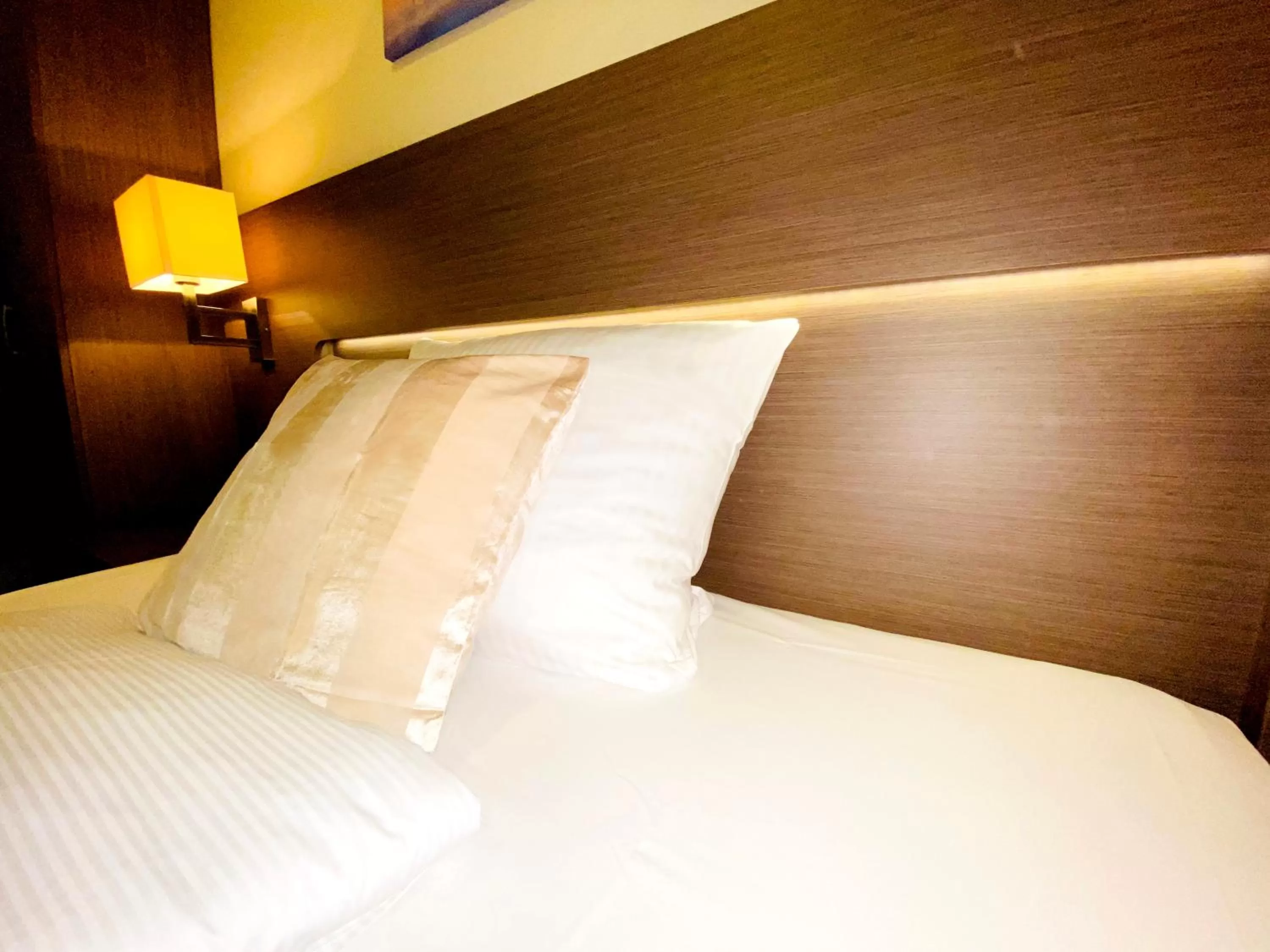 Bed in Hotel Hansehof