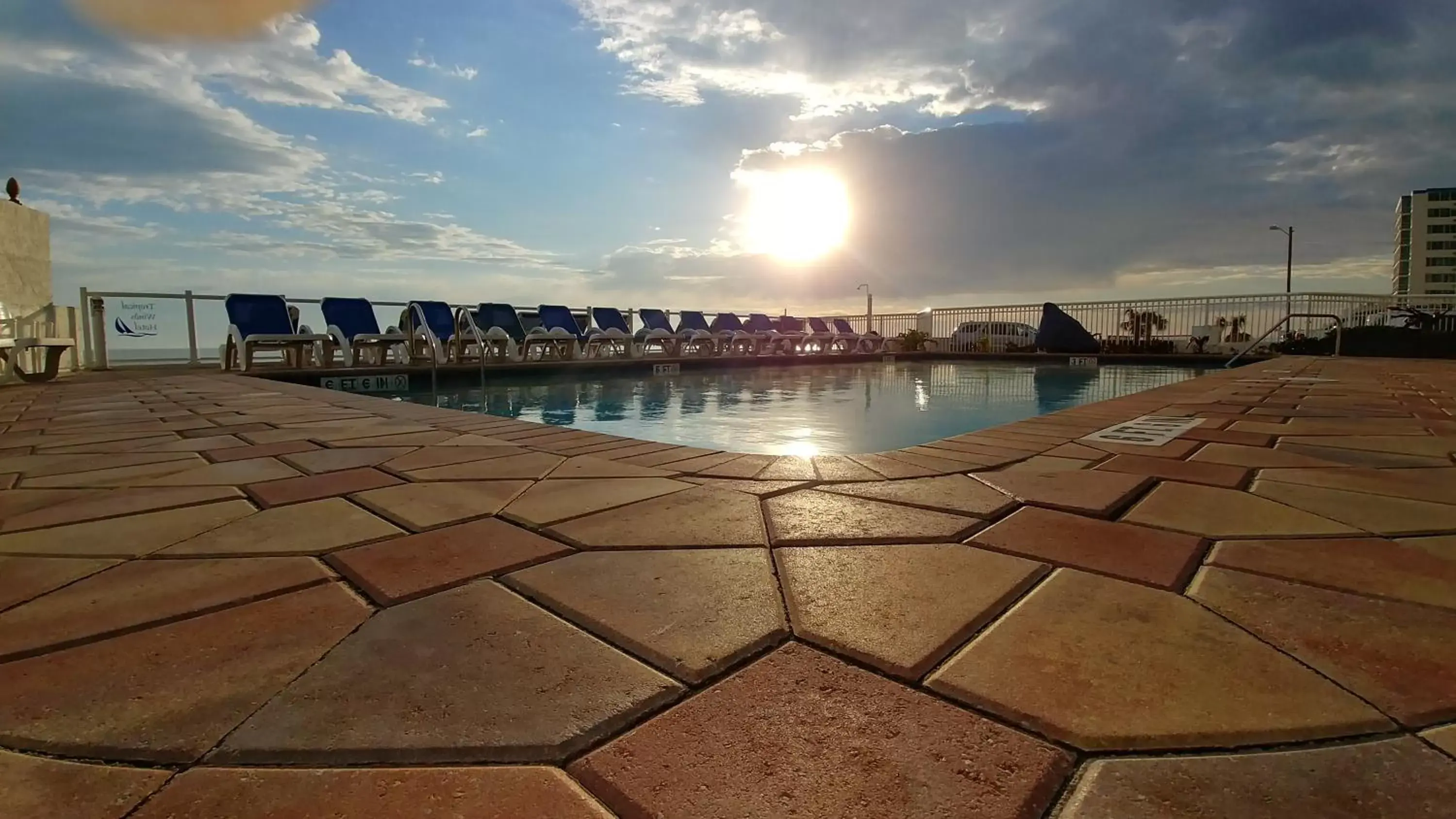 Swimming Pool in Tropical Winds Resort Hotel