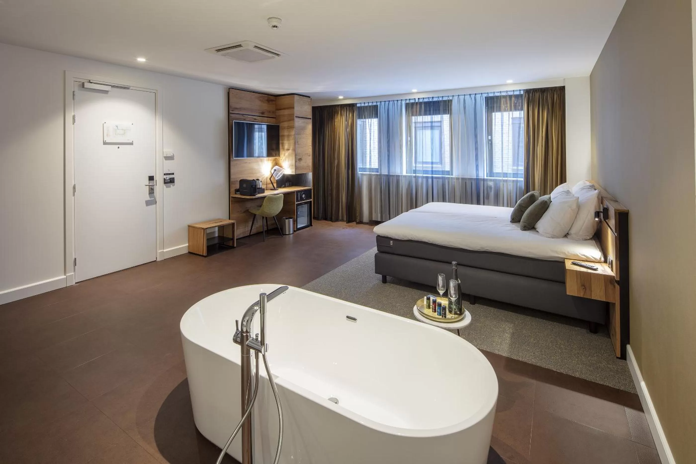 Bed in Theaterhotel Venlo