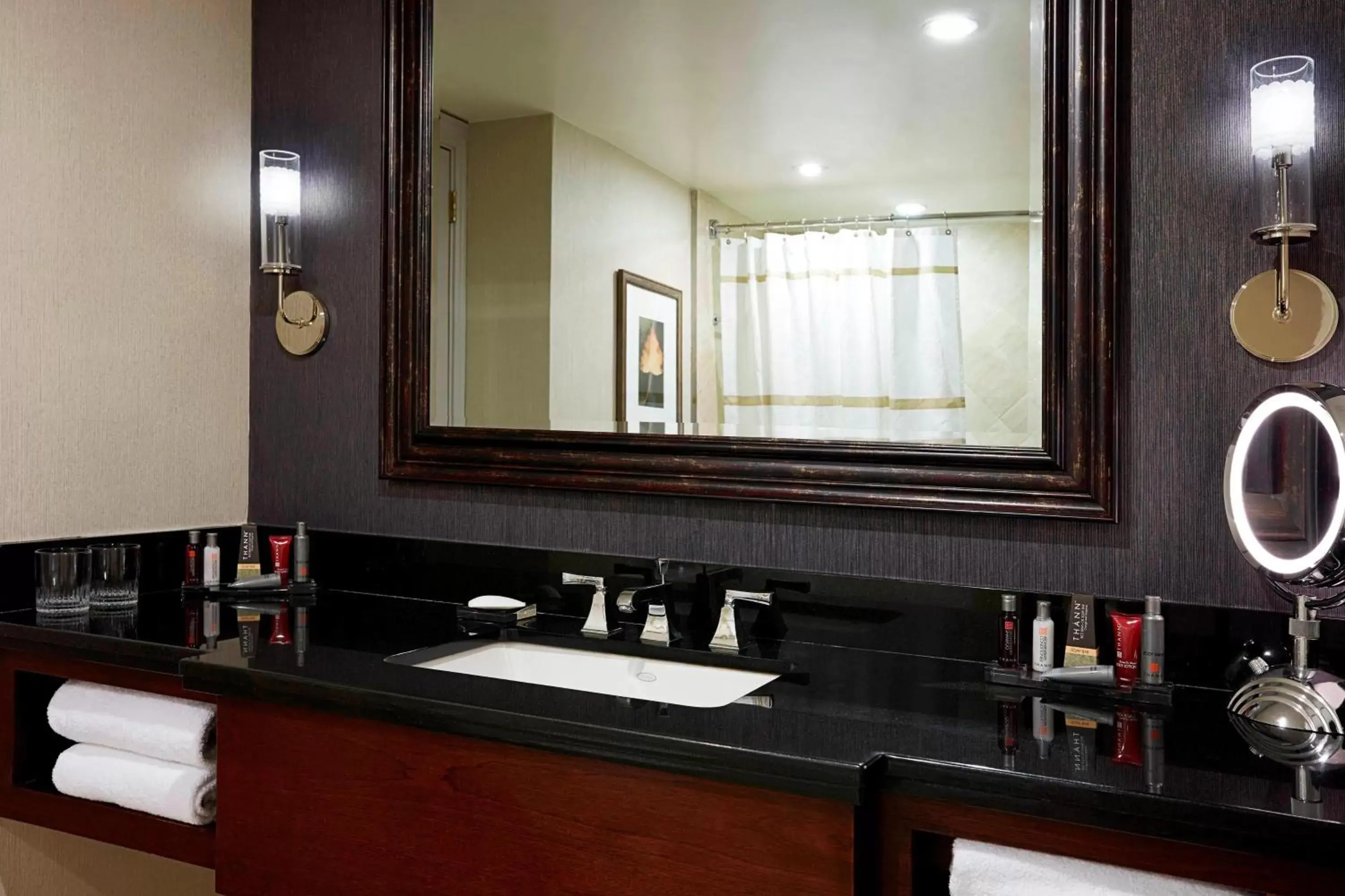 Bathroom in Westchester Marriott