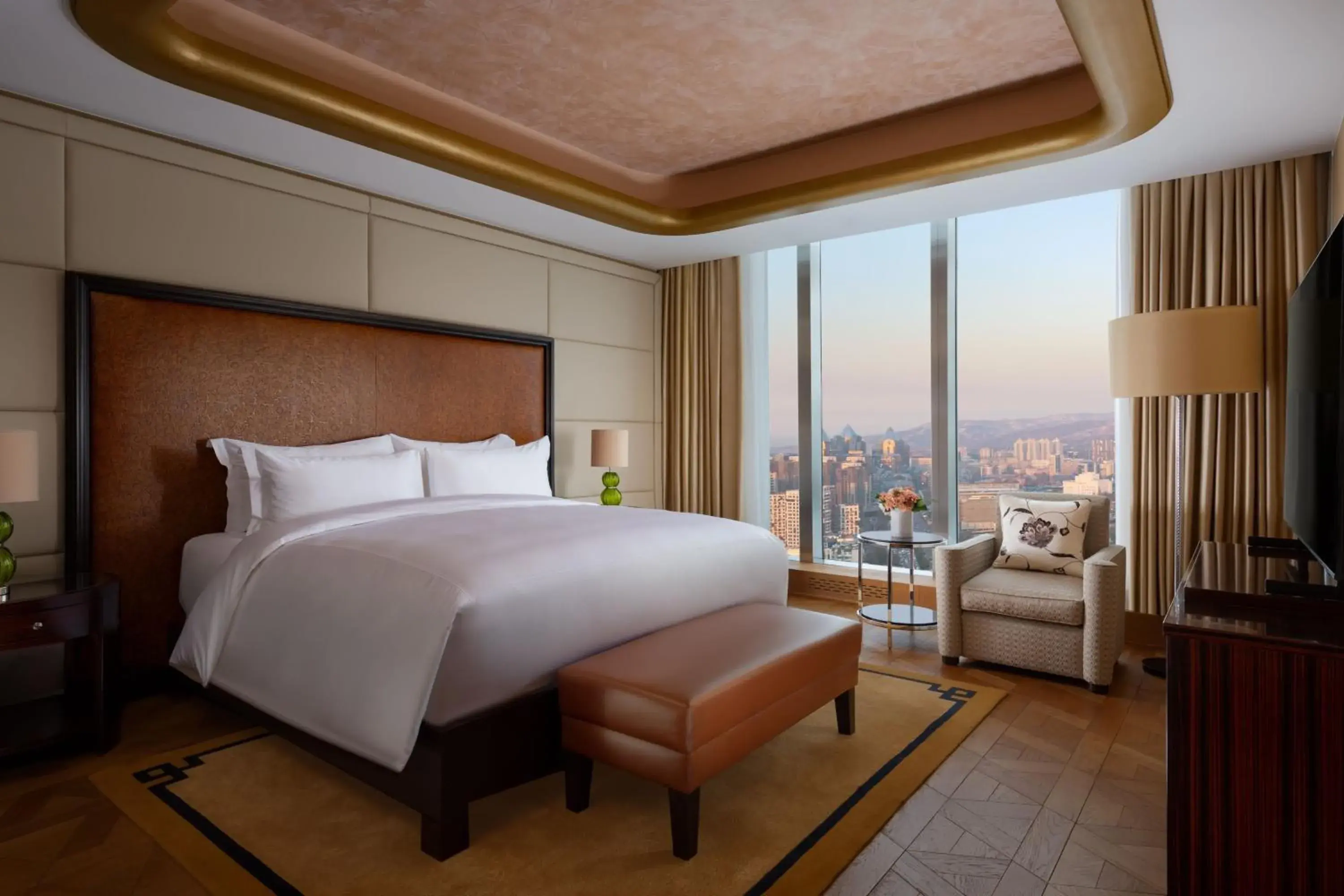Bedroom, Bed in The Ritz-Carlton Almaty