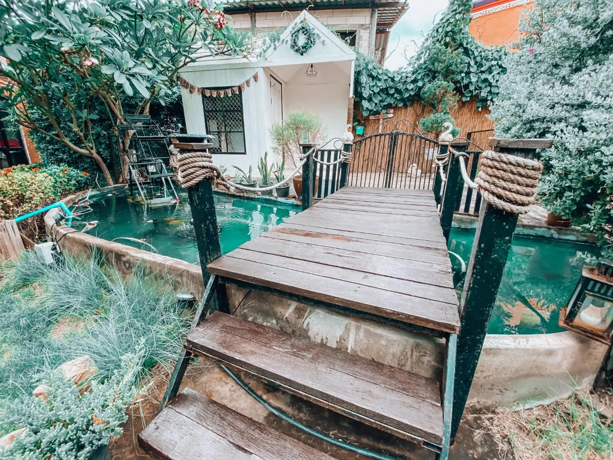 Garden, Swimming Pool in The Castello Resort