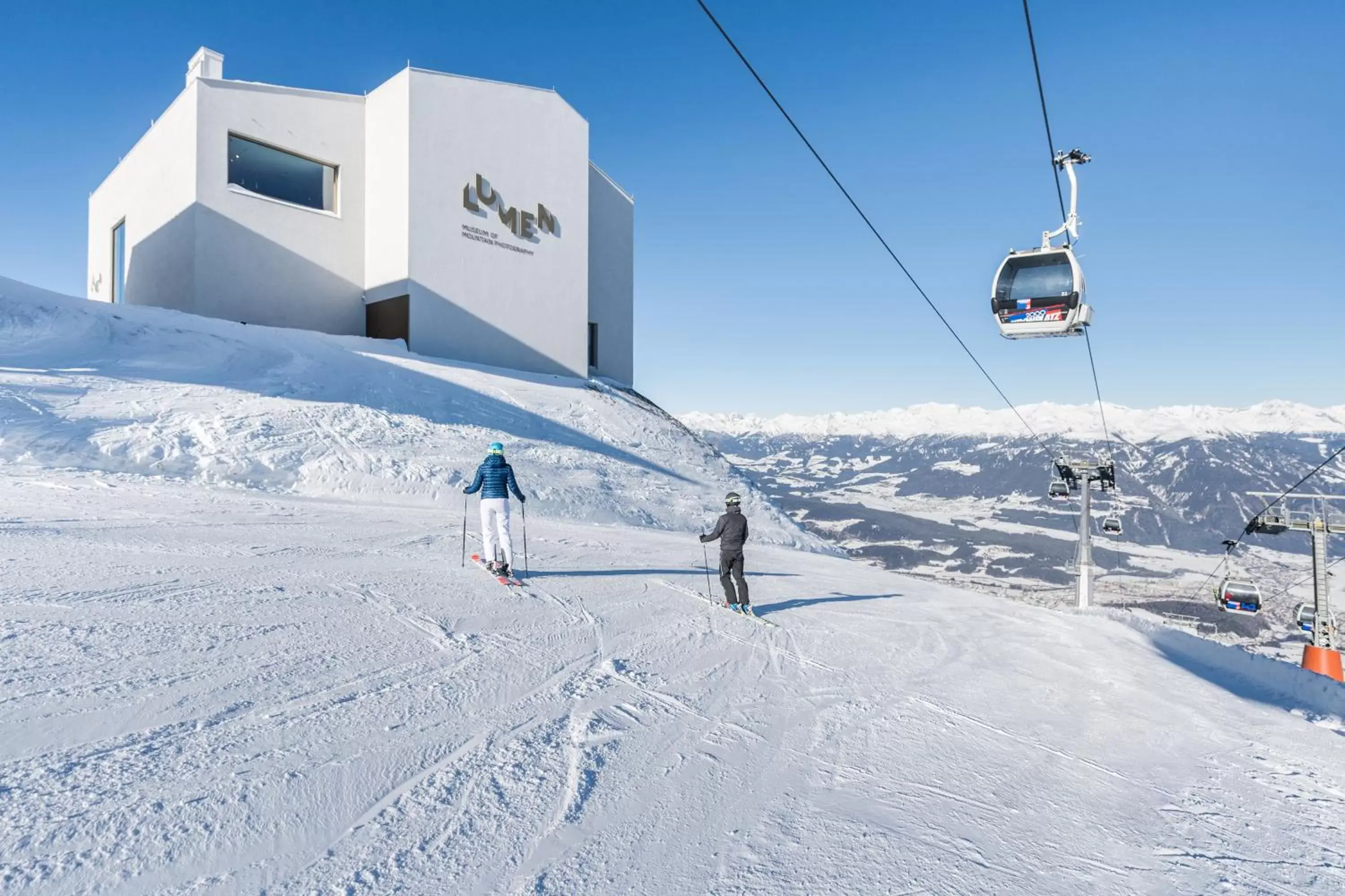 Skiing, Winter in Corso am Graben