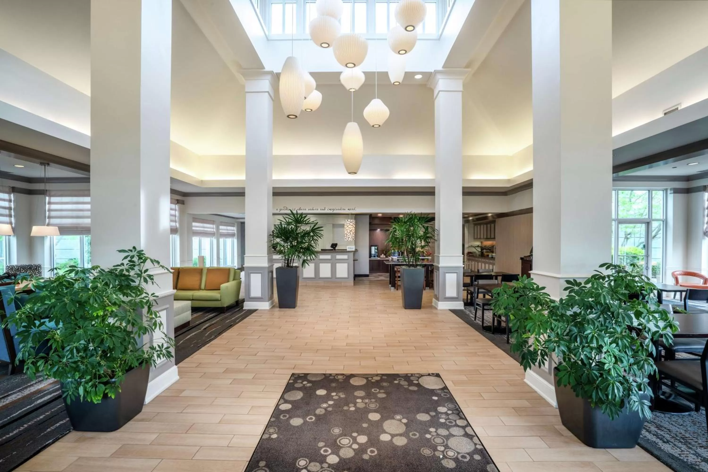 Lobby or reception in Hilton Garden Inn Louisville East