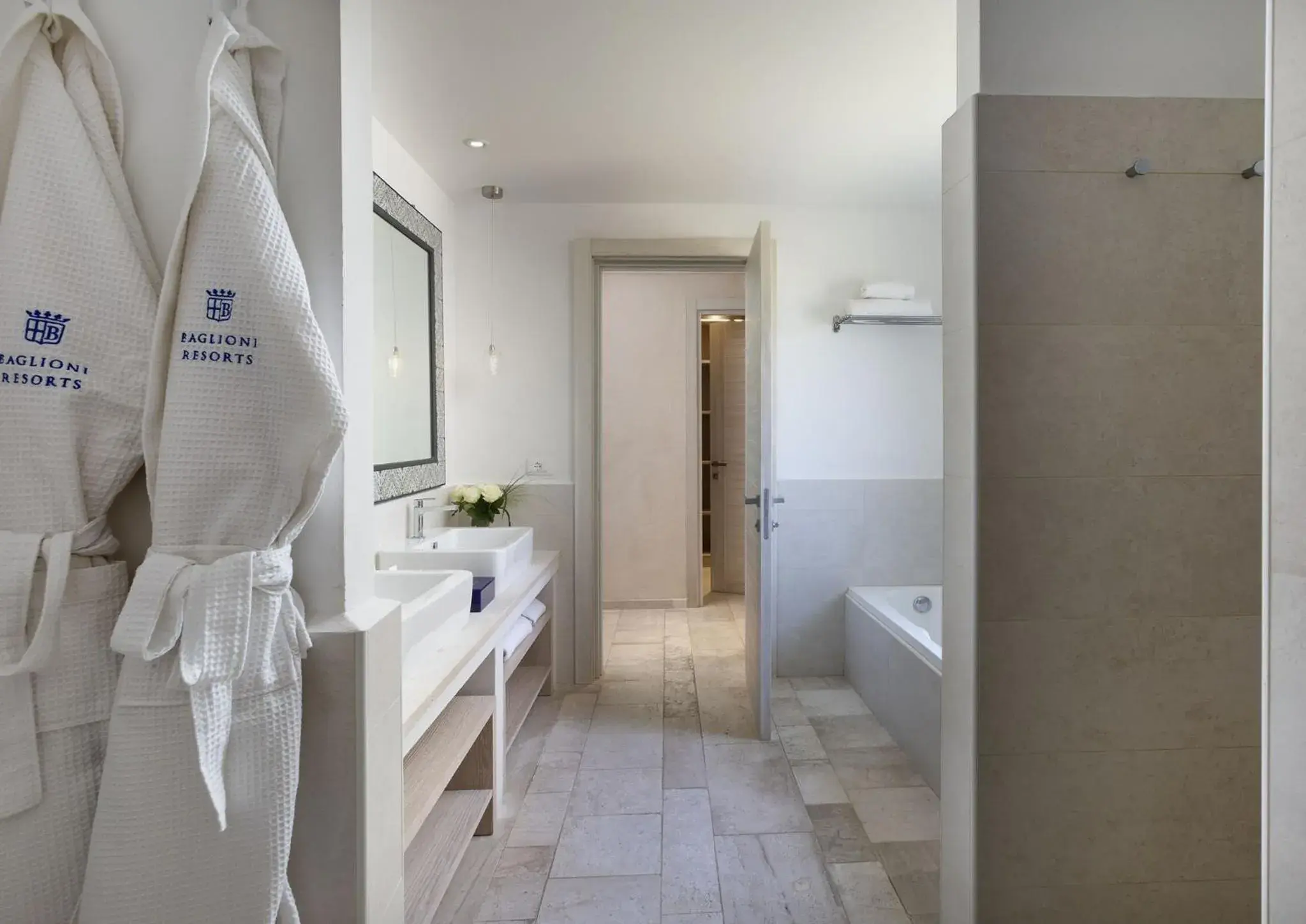 Bathroom in Baglioni Resort Sardinia - The Leading Hotels of the World