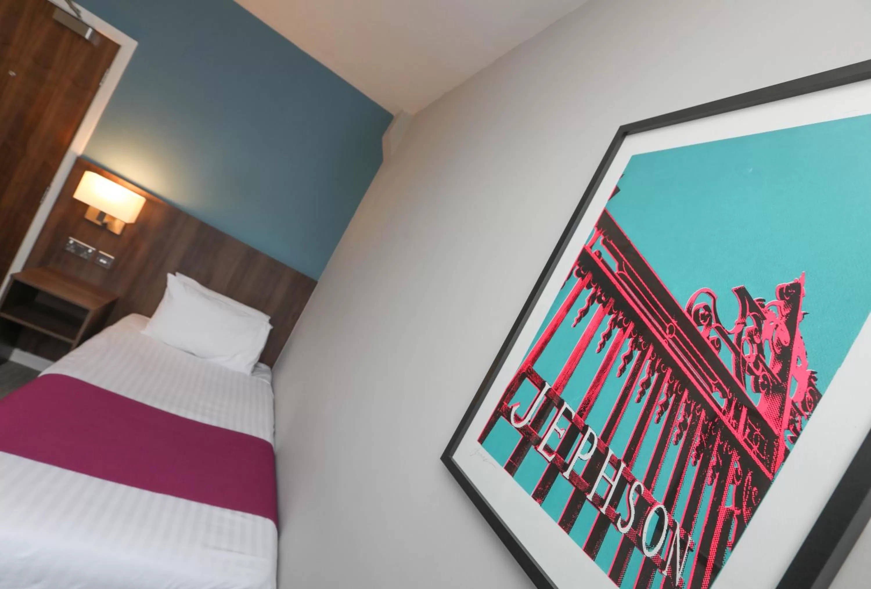 Bedroom, Bed in The Jephson Hotel; BW Signature Collection