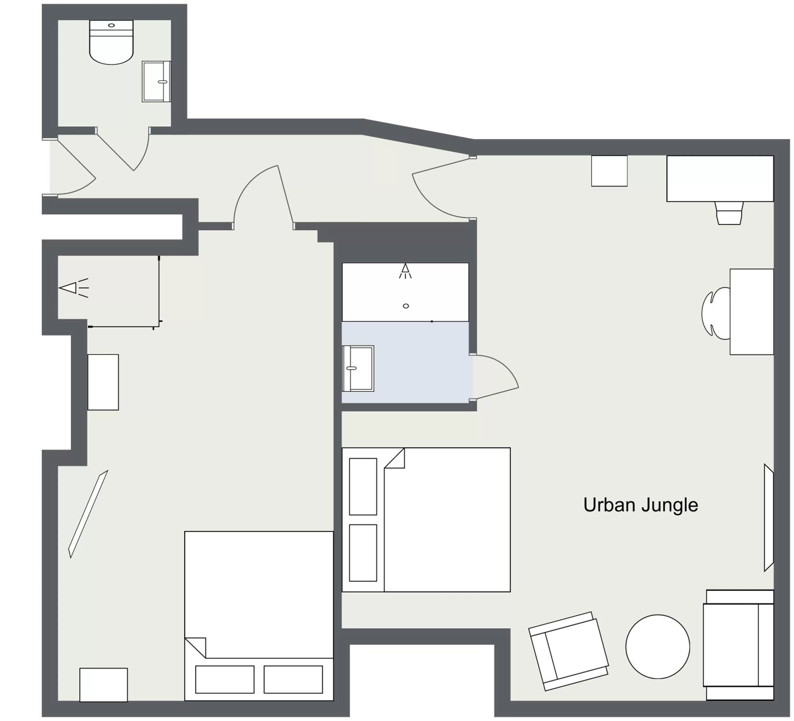 Floor plan in Urbn Dreams