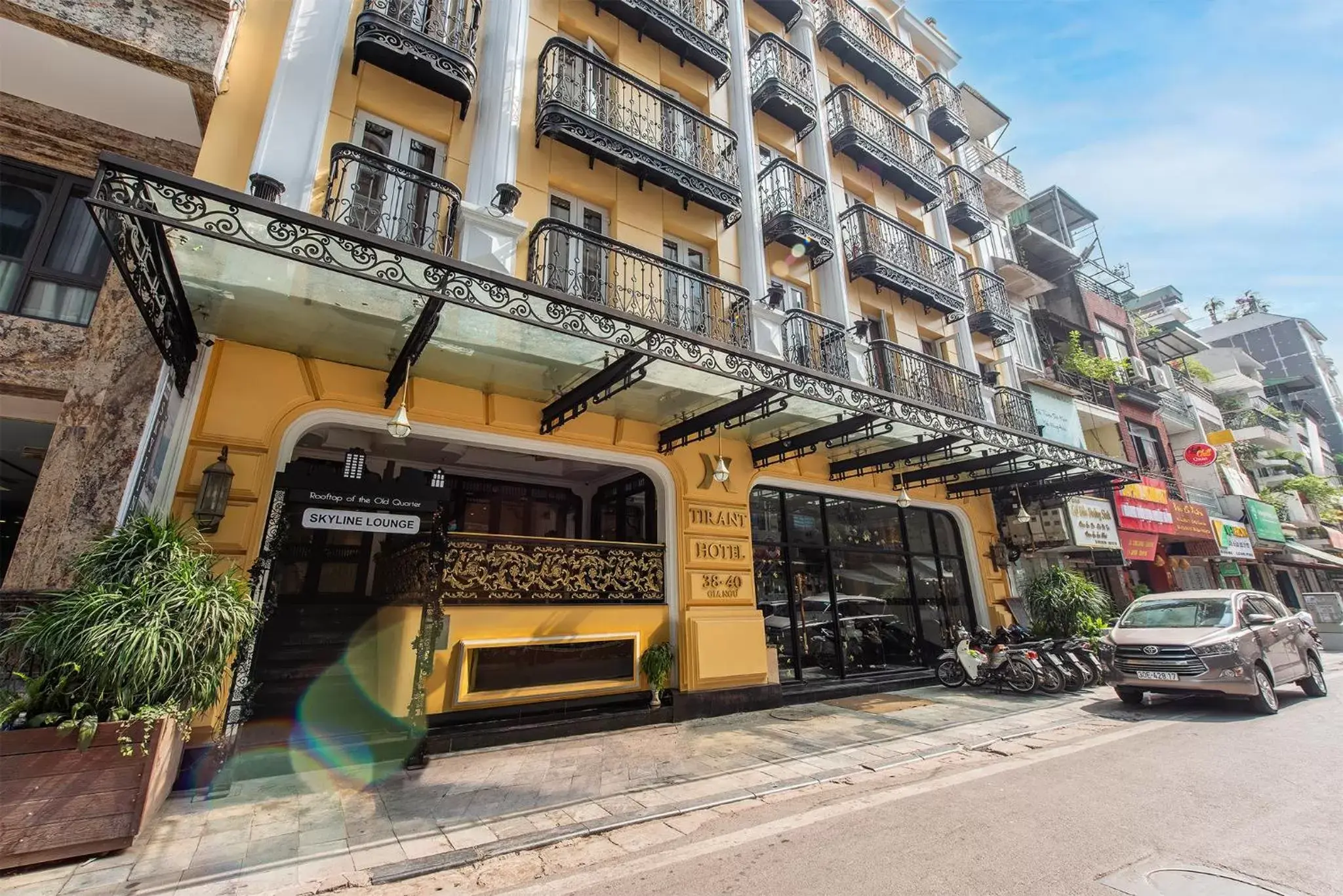 Property Building in Hanoi Tirant Hotel