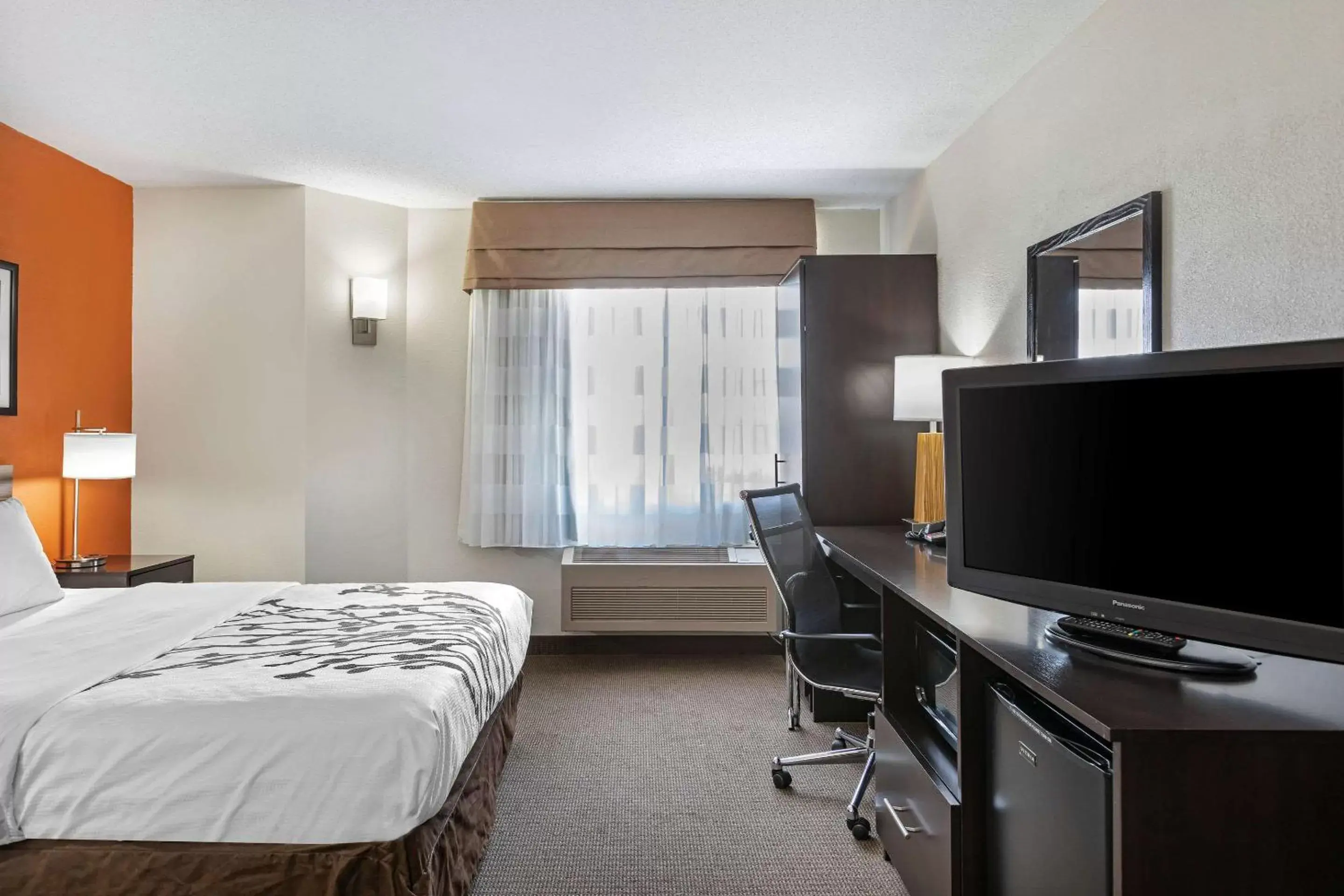 Photo of the whole room, TV/Entertainment Center in Sleep Inn DeWitt