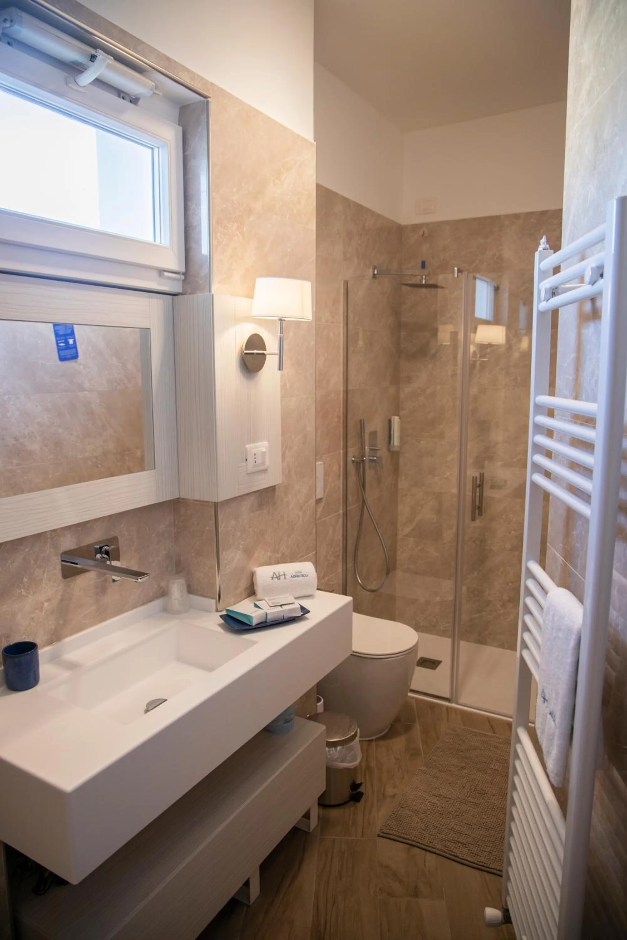 Bathroom in Hotel Adriatico