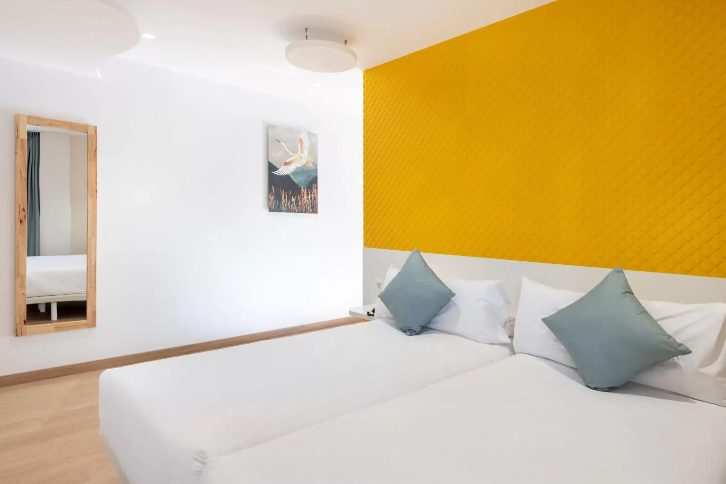 Bedroom, Bed in Odyssey Rooms Alicante