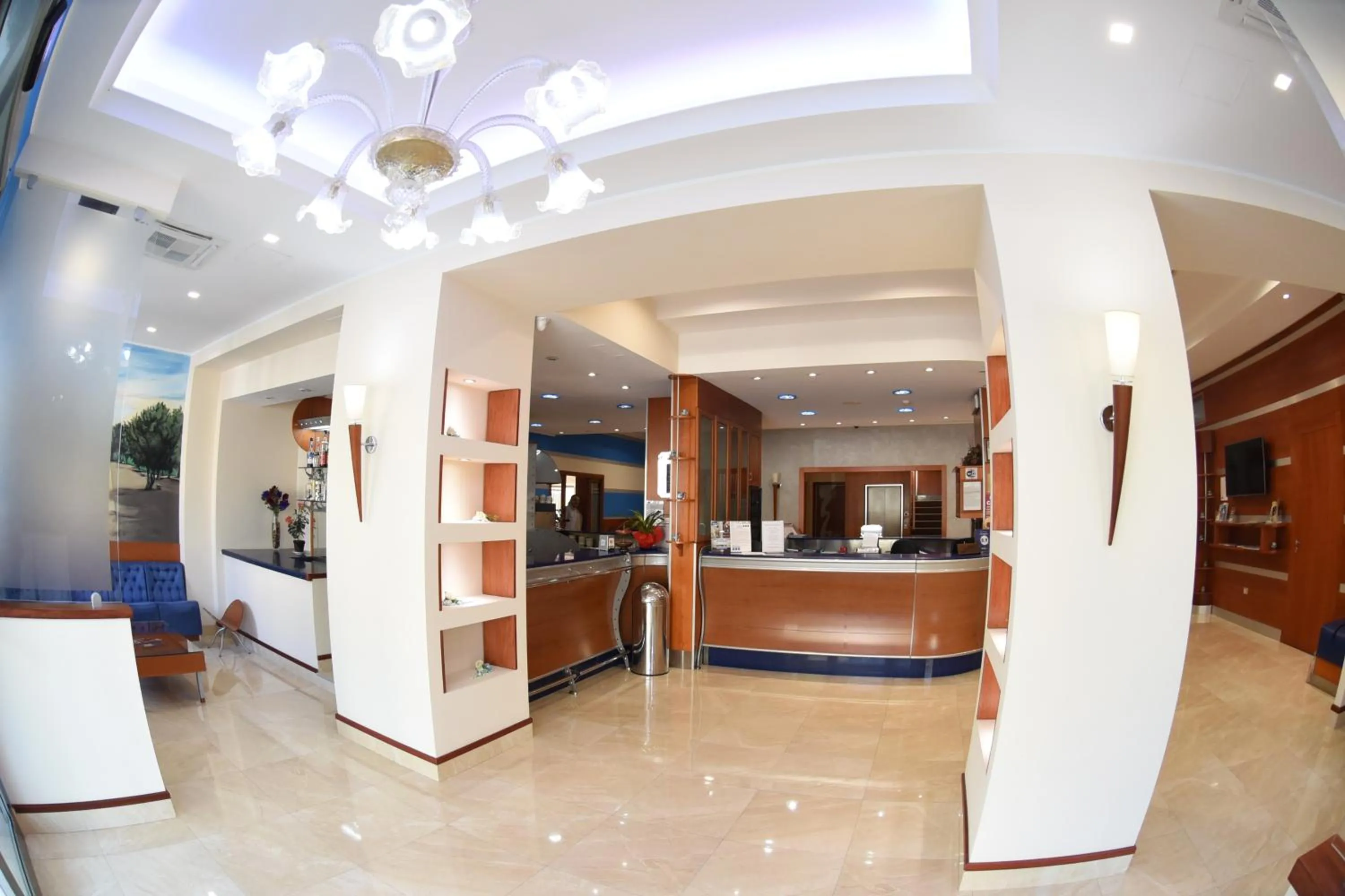 Lobby or reception in Hotel Niagara