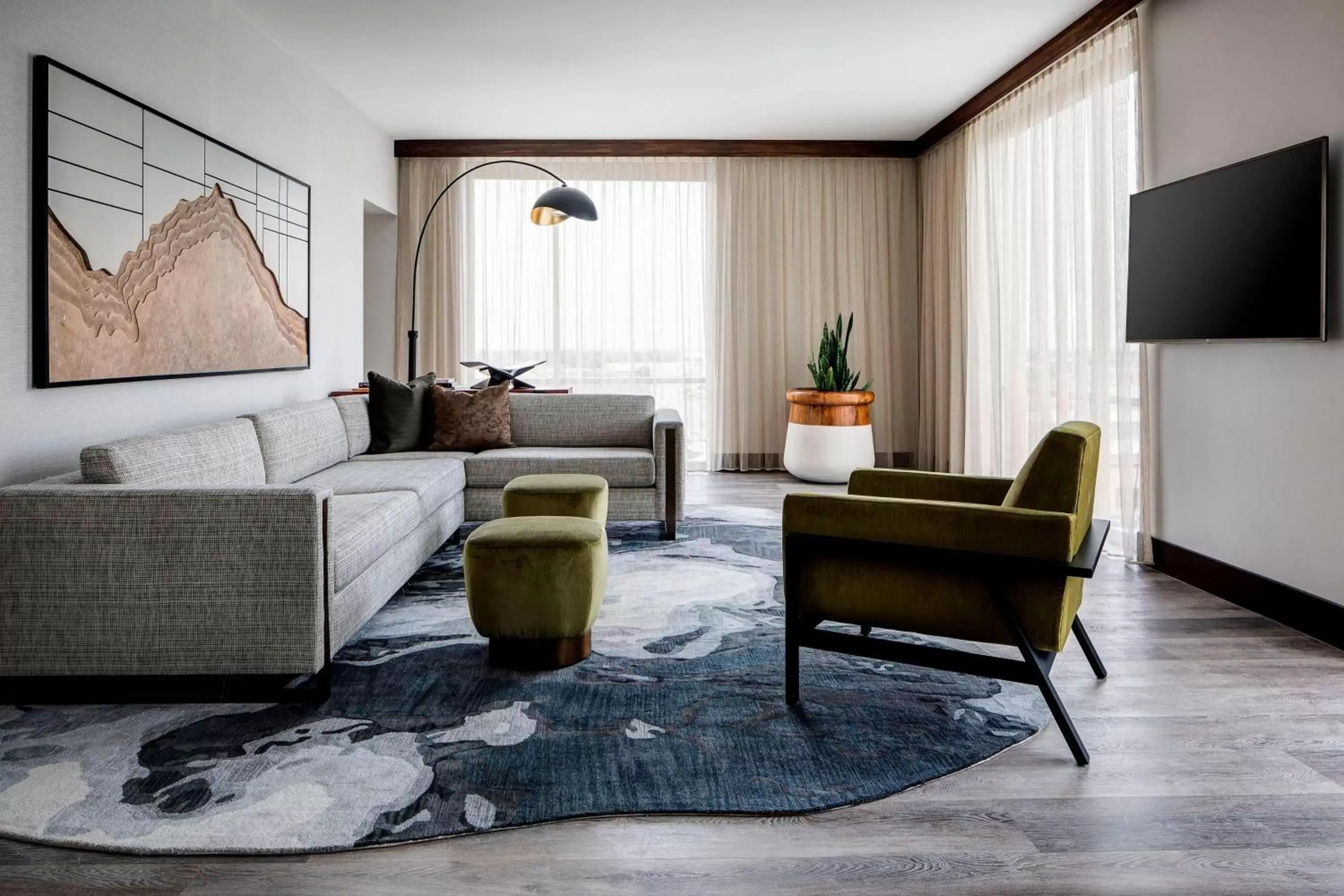 Bedroom, Seating Area in Odessa Marriott Hotel & Conference Center