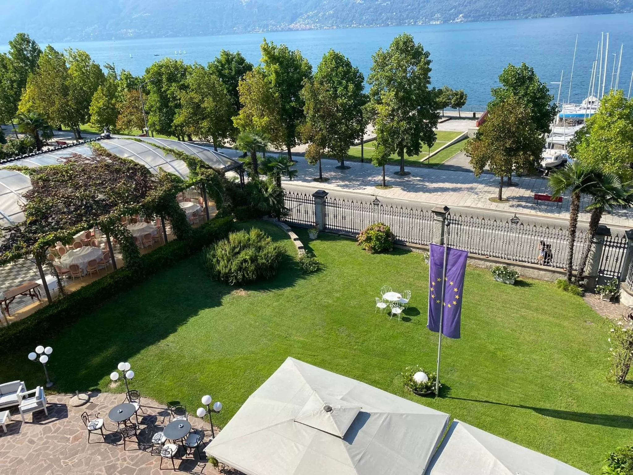 Garden in Camin Hotel Luino
