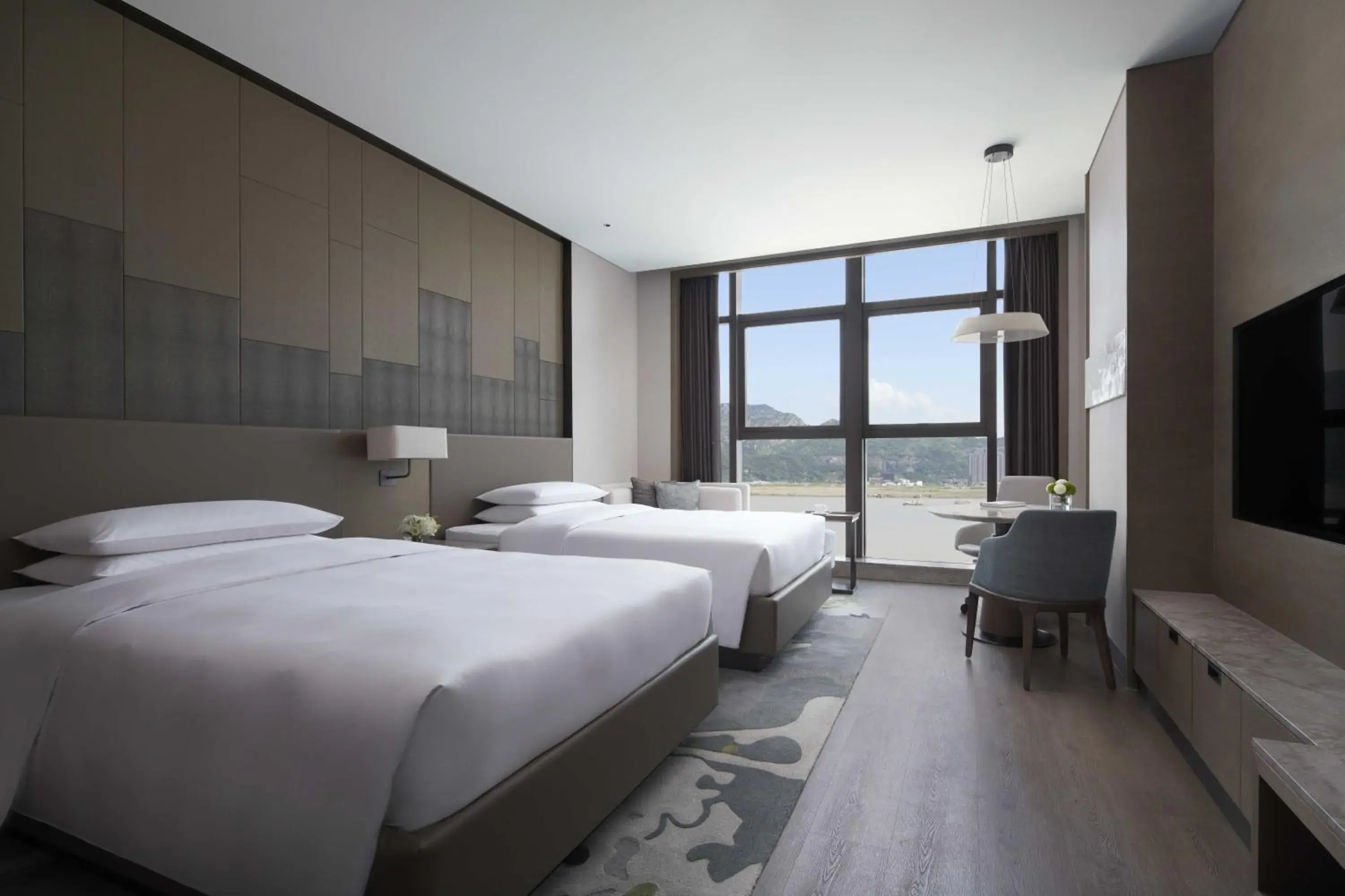 Bedroom in Wenzhou Marriott Hotel