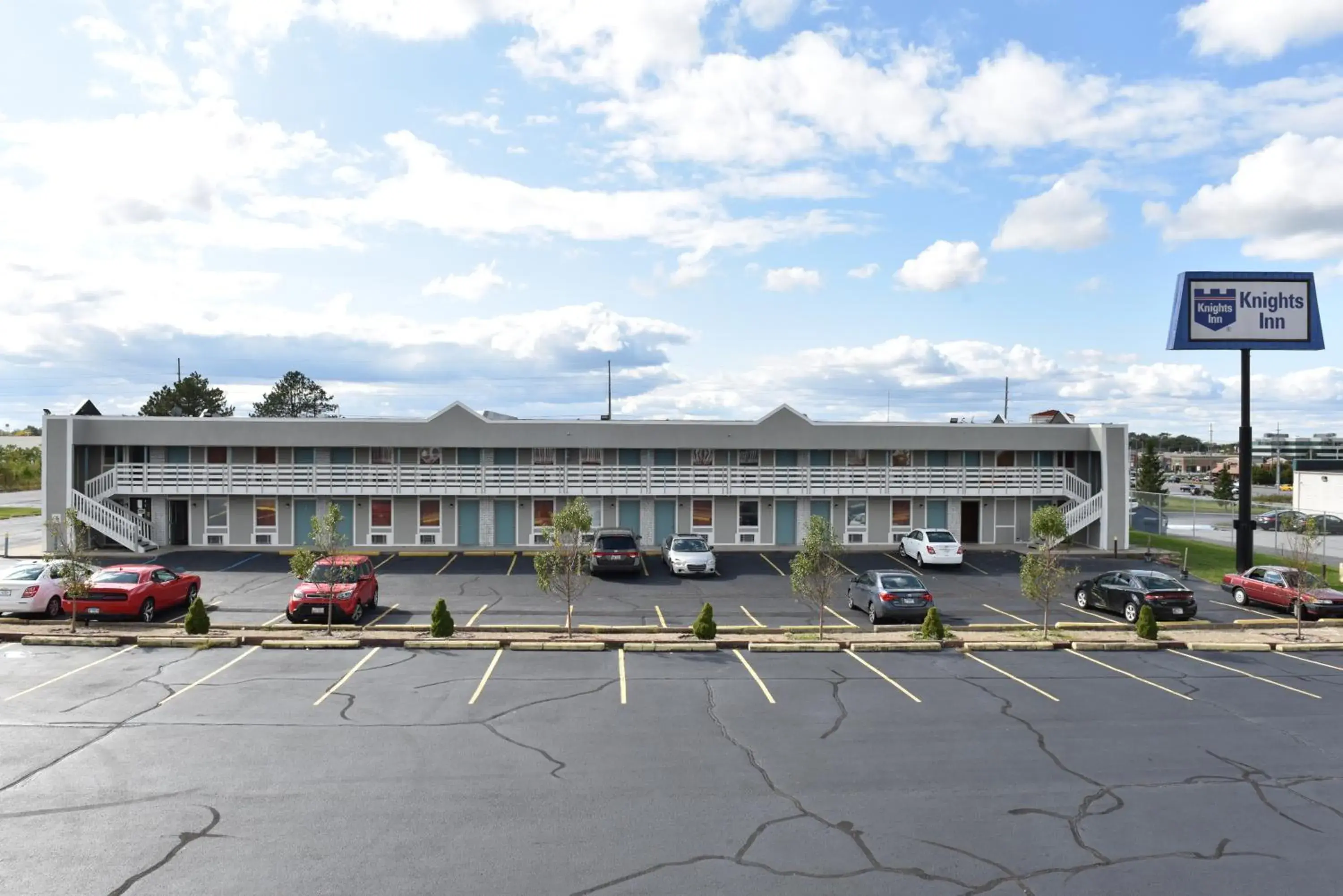 Property Building in Knights Inn Merrillville