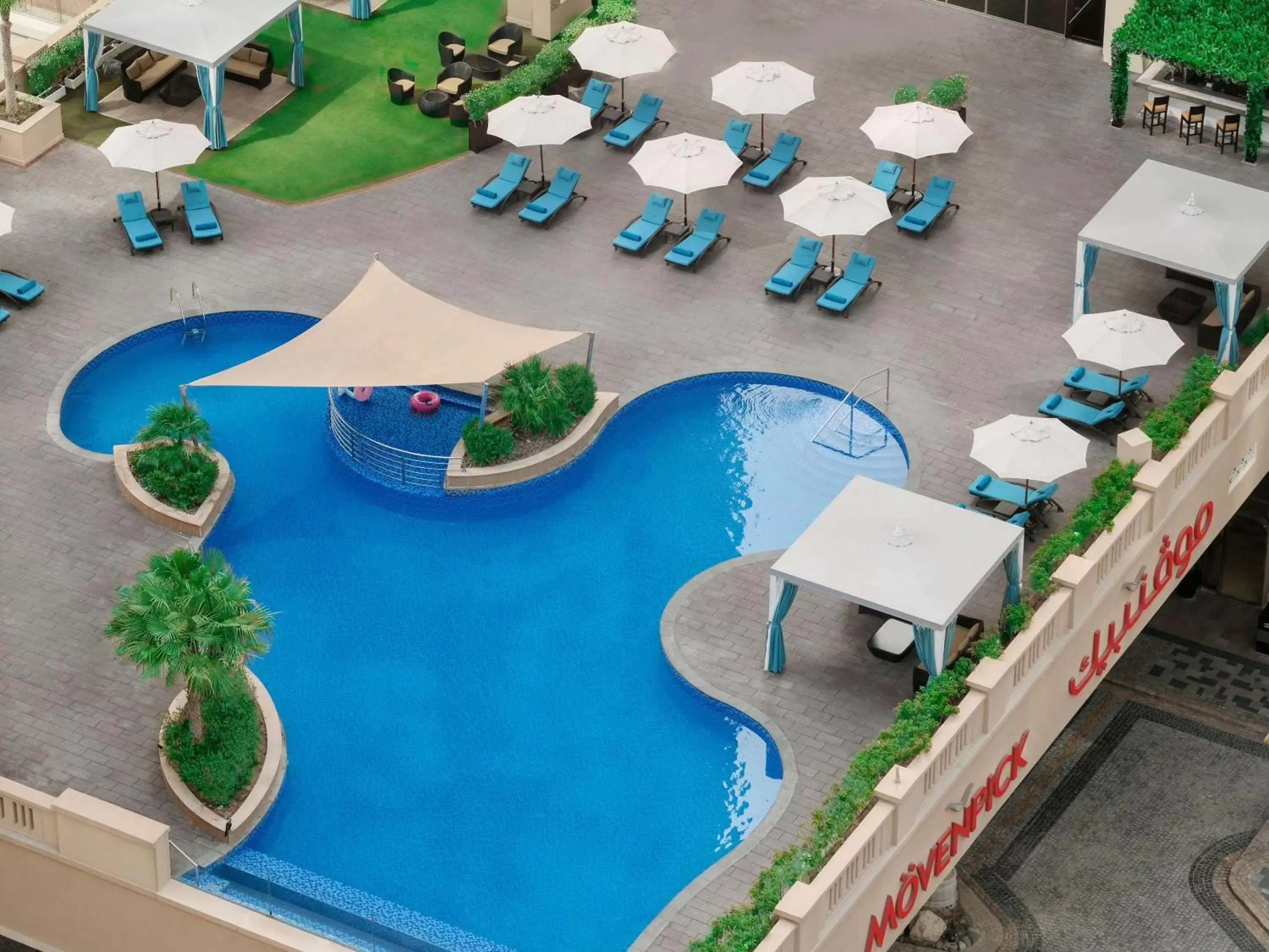 Pool View in Mövenpick Hotel Jumeirah Beach