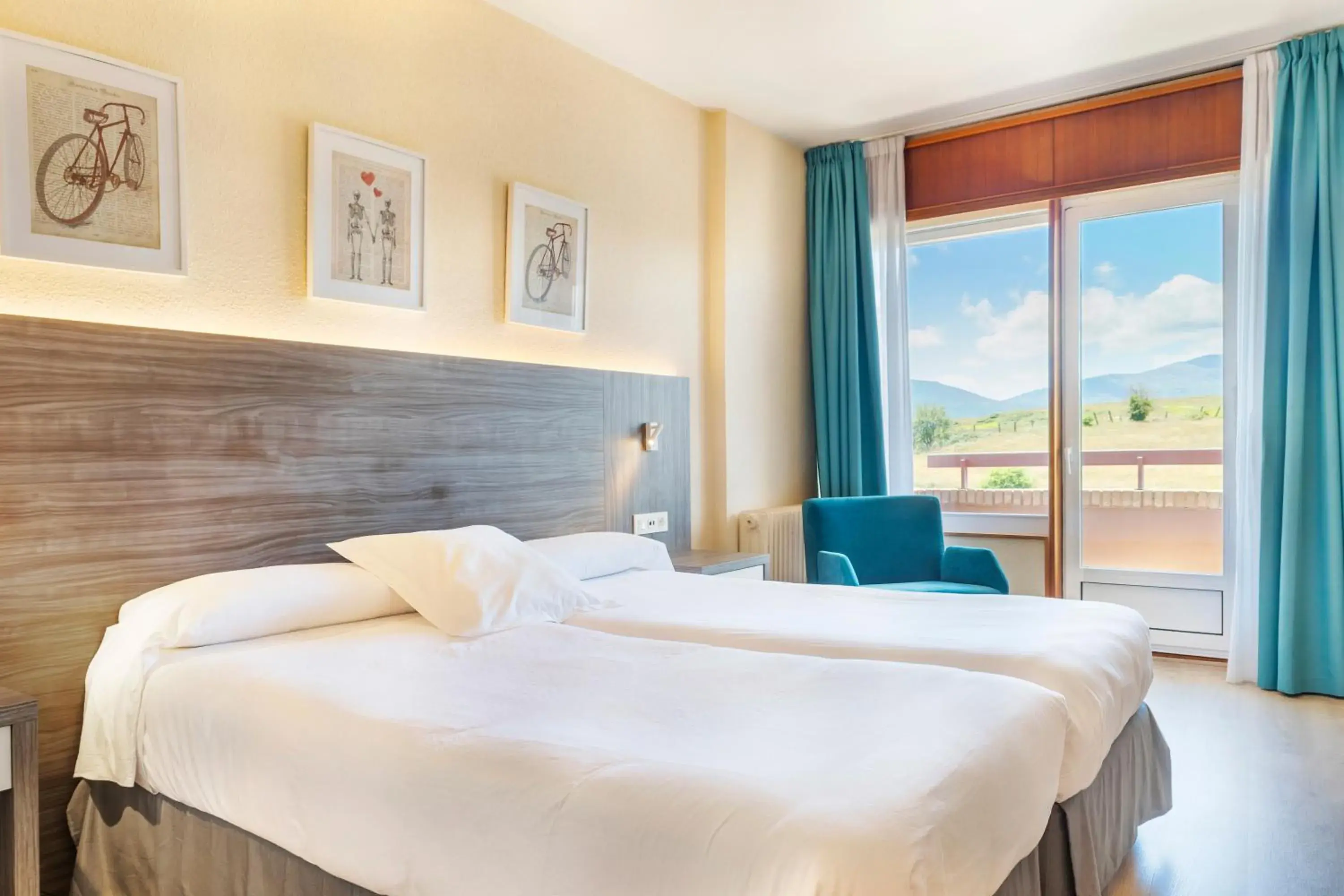 Bed in Hotel Vejo Bed in Hotel Vejo